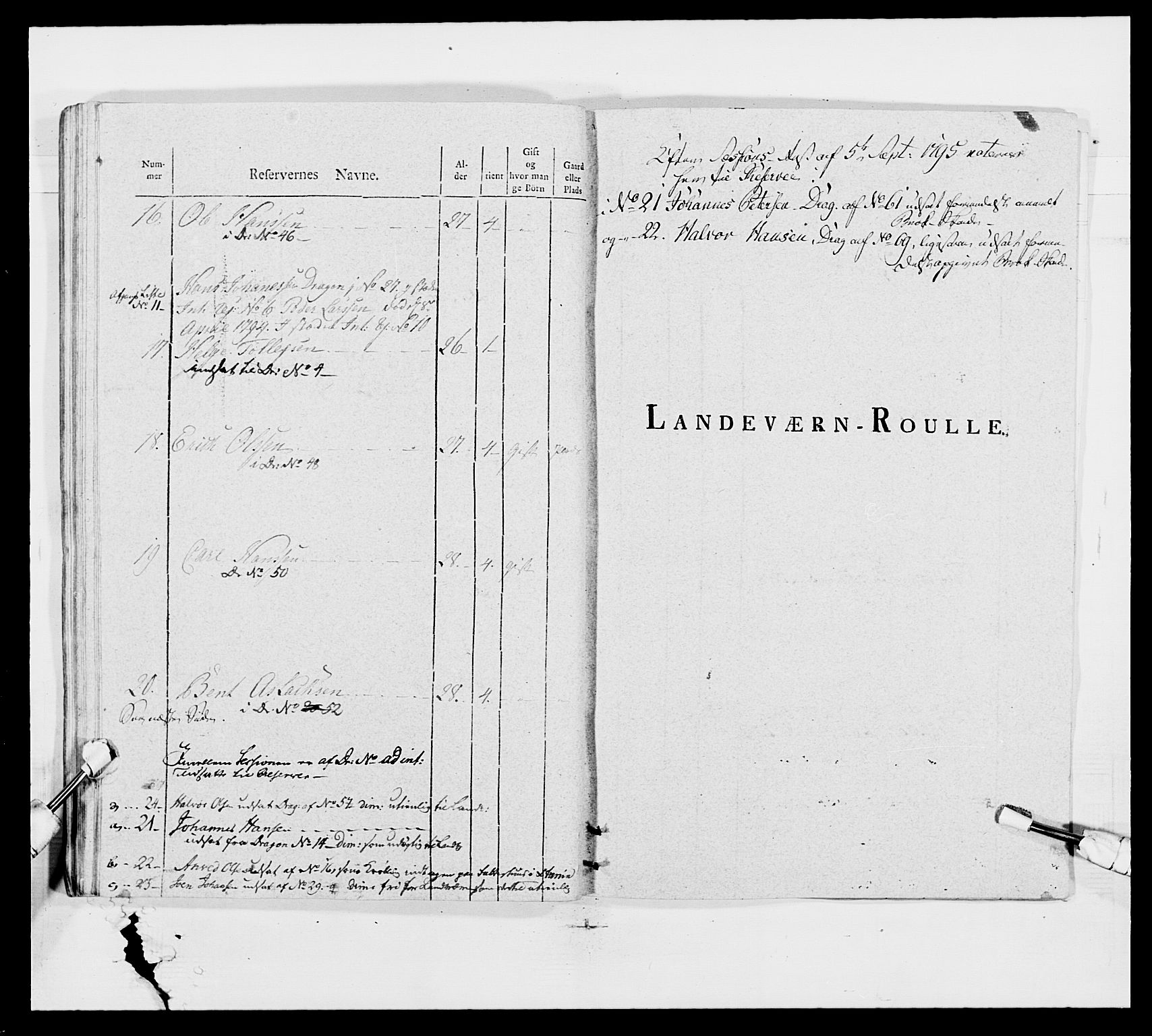 Generalitets- og kommissariatskollegiet, Det kongelige norske kommissariatskollegium, AV/RA-EA-5420/E/Eh/L0011: Smålenske dragonregiment, 1795-1807, p. 179
