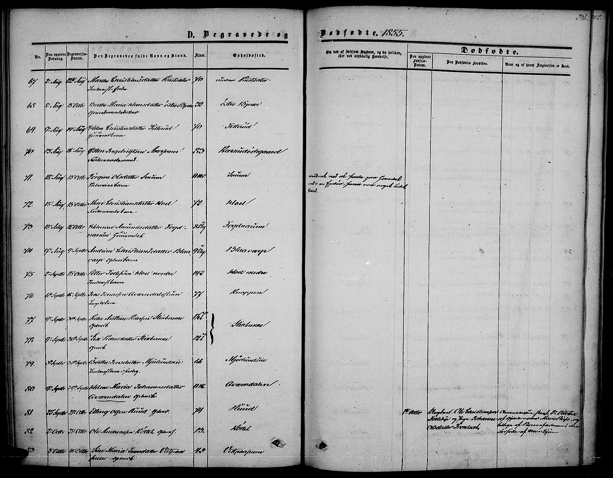 Vestre Toten prestekontor, AV/SAH-PREST-108/H/Ha/Haa/L0005: Parish register (official) no. 5, 1850-1855, p. 296