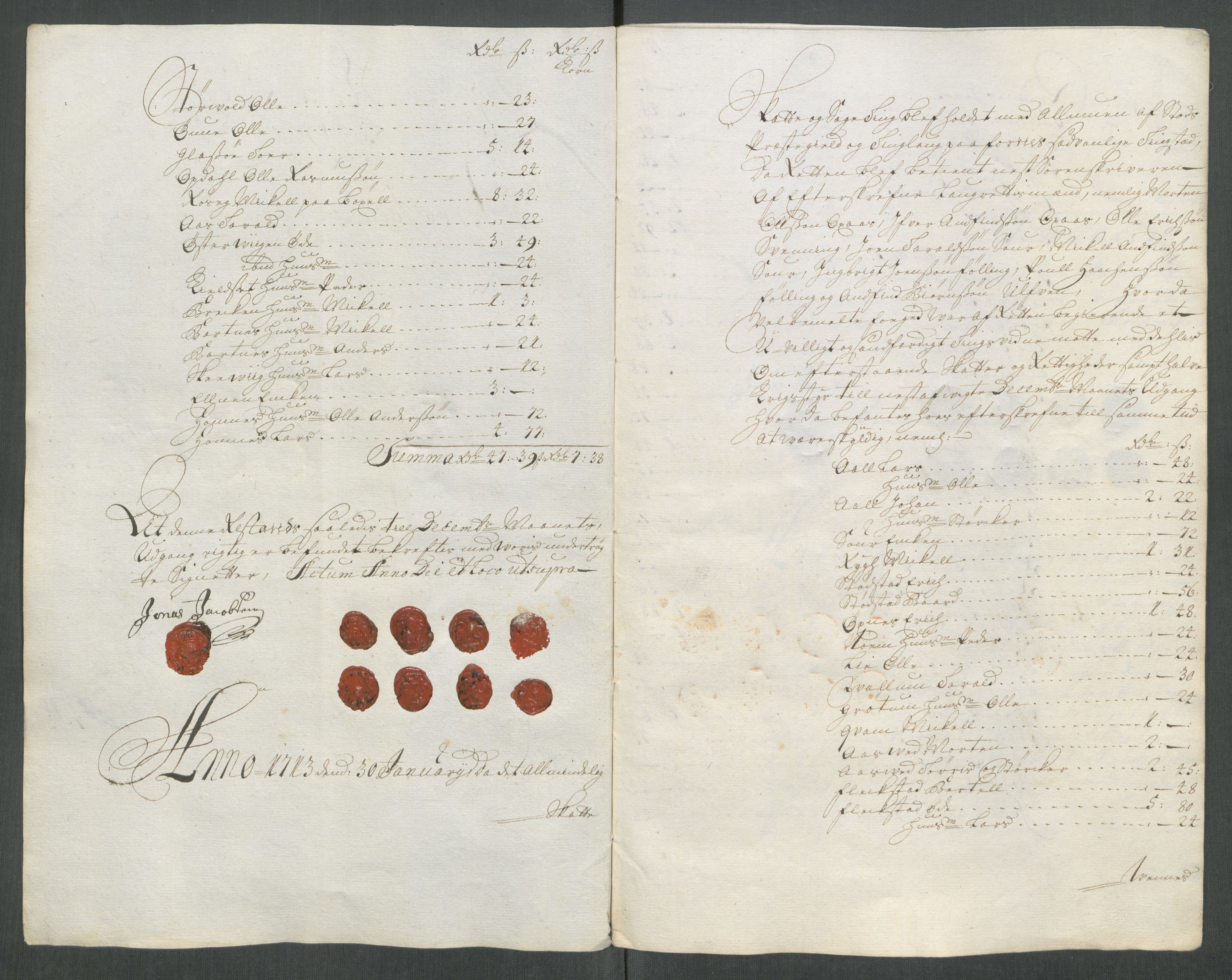 Rentekammeret inntil 1814, Reviderte regnskaper, Fogderegnskap, RA/EA-4092/R63/L4320: Fogderegnskap Inderøy, 1712, p. 360
