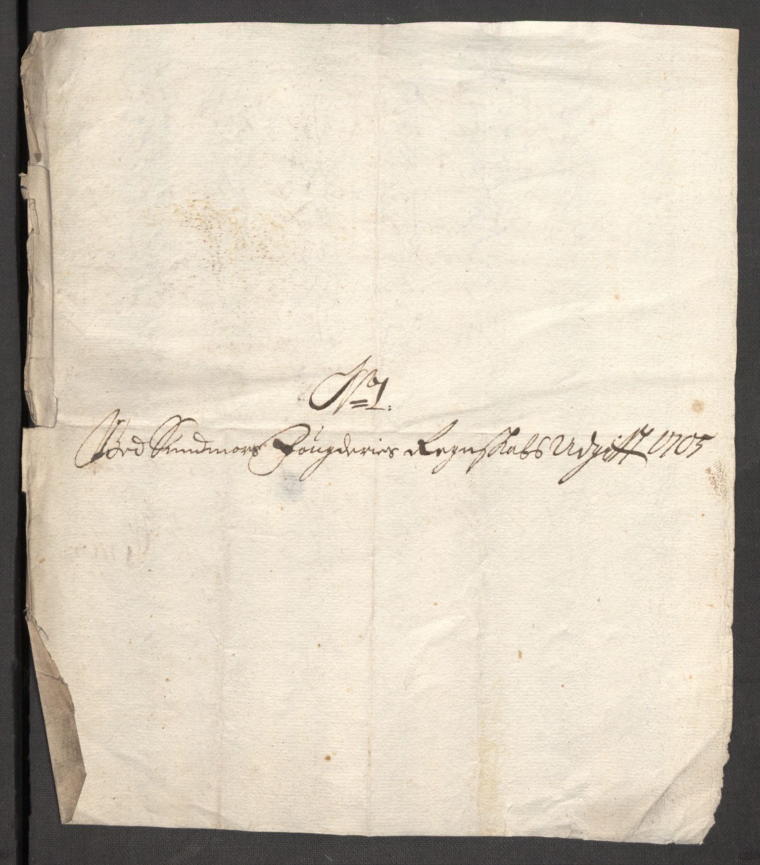 Rentekammeret inntil 1814, Reviderte regnskaper, Fogderegnskap, RA/EA-4092/R54/L3560: Fogderegnskap Sunnmøre, 1704-1705, p. 435