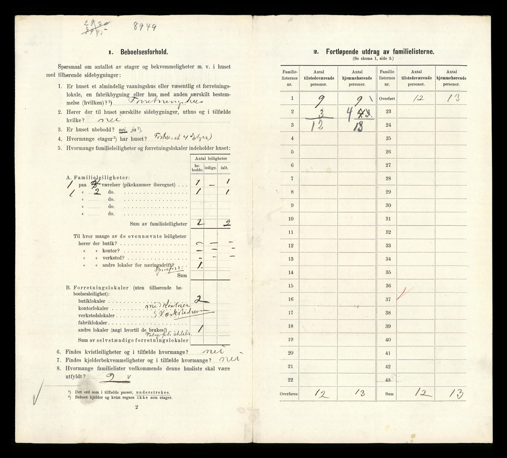 RA, 1910 census for Kristiania, 1910, p. 110710