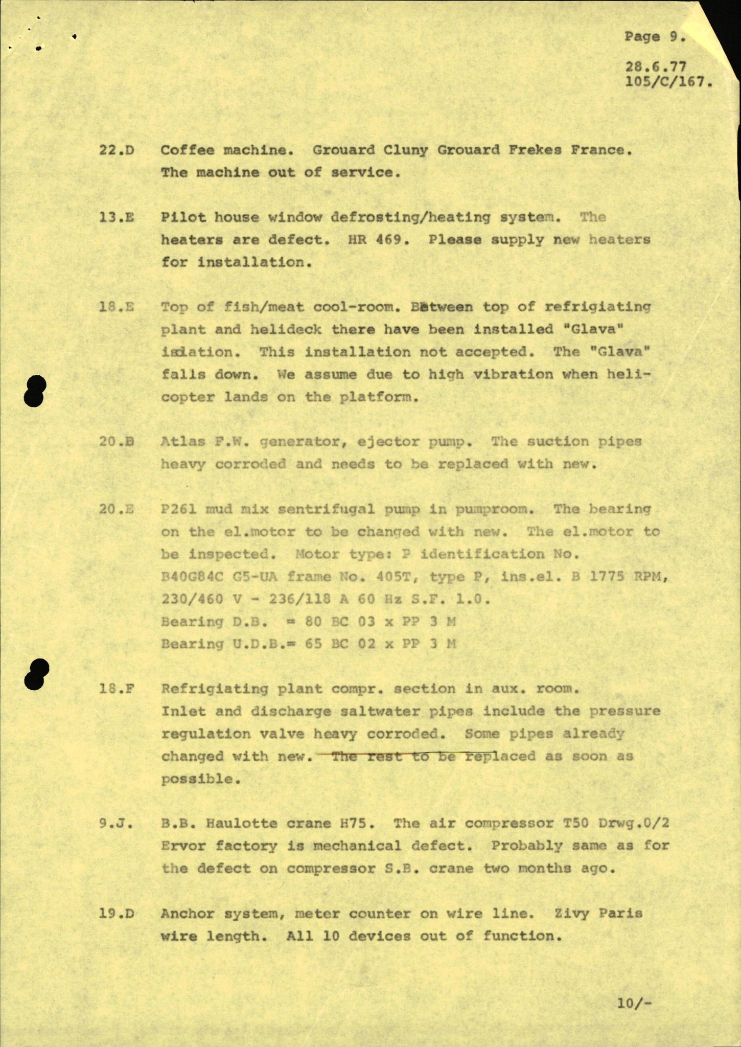 Pa 1503 - Stavanger Drilling AS, AV/SAST-A-101906/2/E/Eb/Eba/L0005: Sak og korrespondanse, 1976-1979