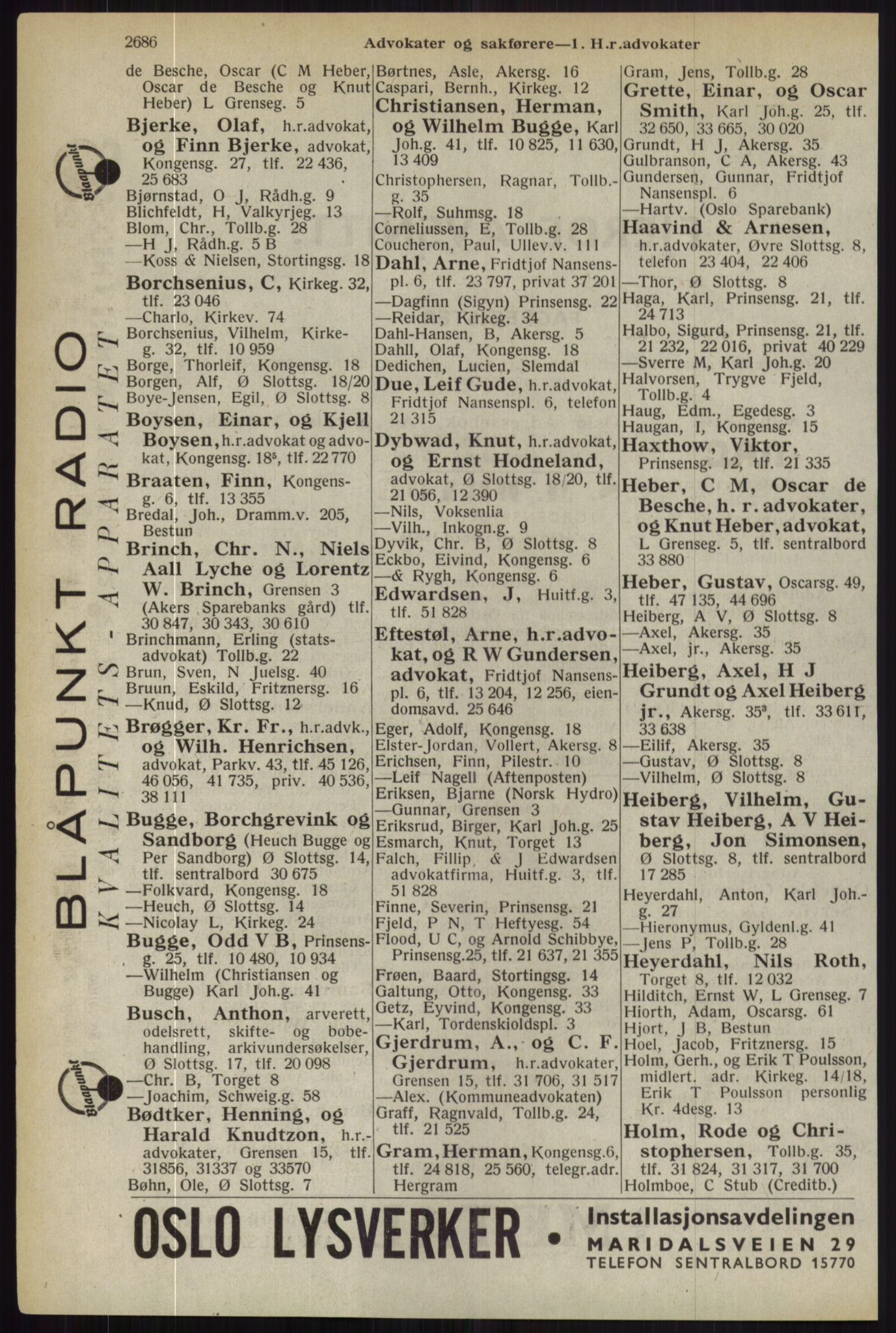 Kristiania/Oslo adressebok, PUBL/-, 1944, p. 2686