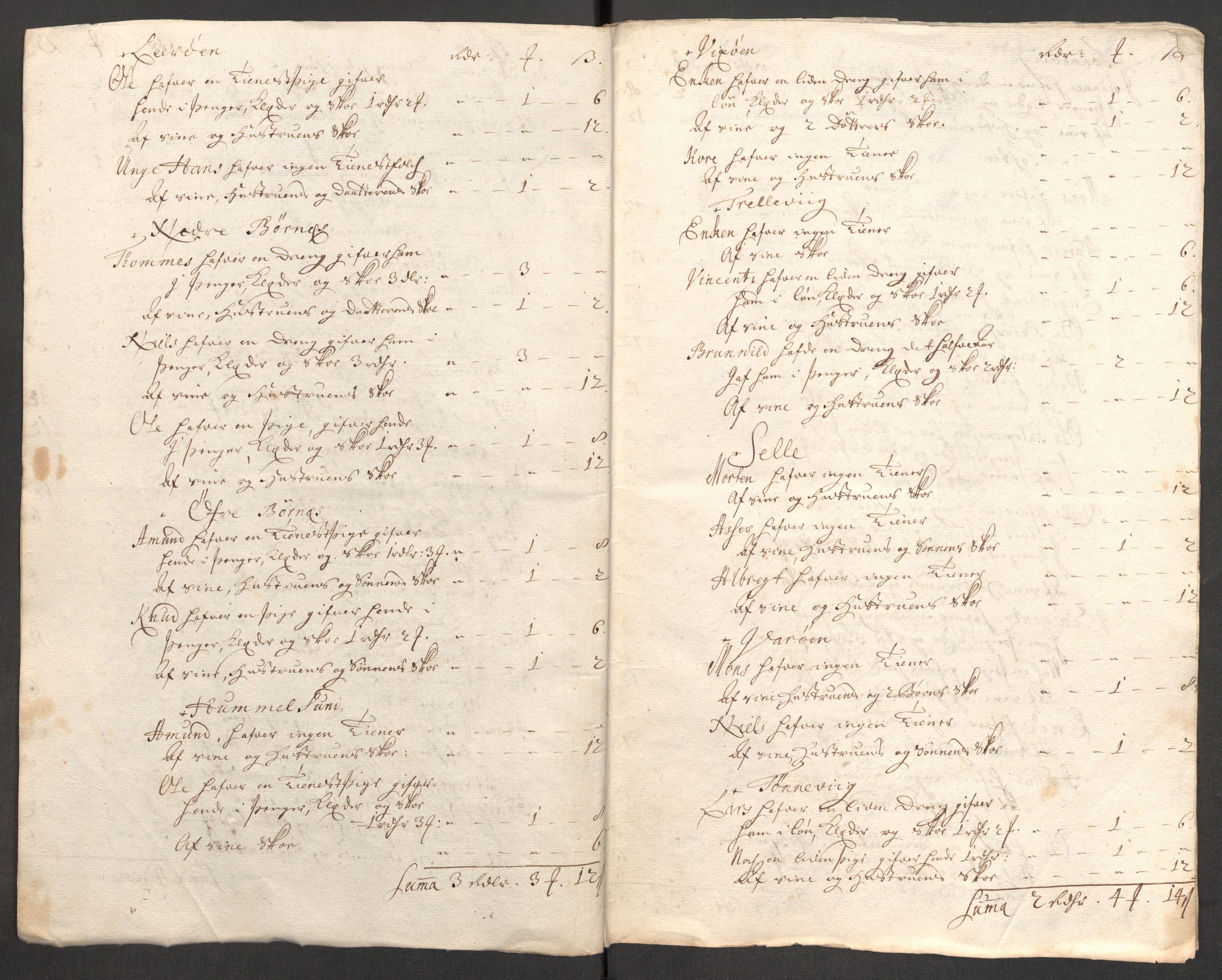 Rentekammeret inntil 1814, Reviderte regnskaper, Fogderegnskap, RA/EA-4092/R51/L3193: Fogderegnskap Nordhordland og Voss, 1711, p. 280