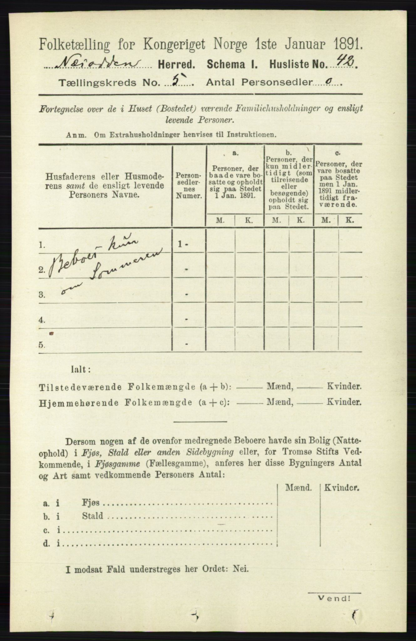RA, 1891 census for 0216 Nesodden, 1891, p. 1983