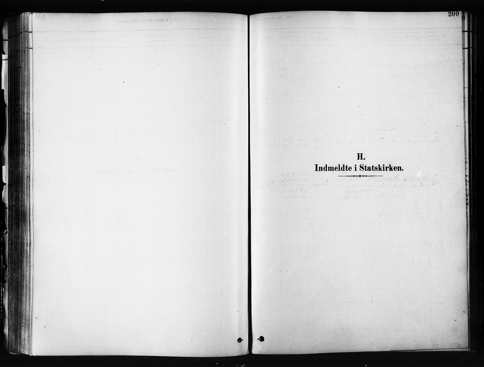 Skjervøy sokneprestkontor, AV/SATØ-S-1300/H/Ha/Haa/L0012kirke: Parish register (official) no. 12, 1878-1891, p. 209