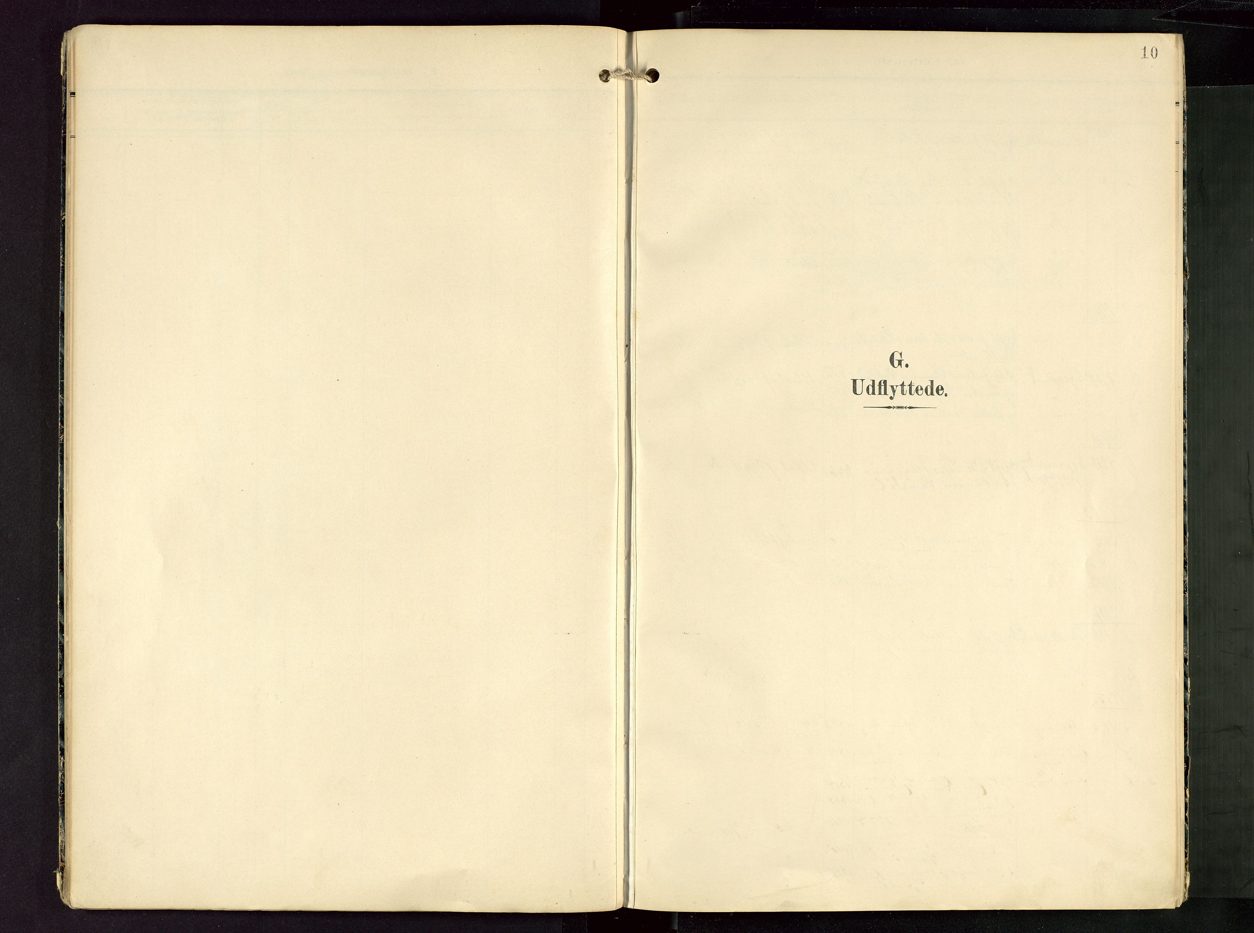 Sokndal sokneprestkontor, SAST/A-101808: Parish register (official) no. A 13, 1905-1945, p. 10