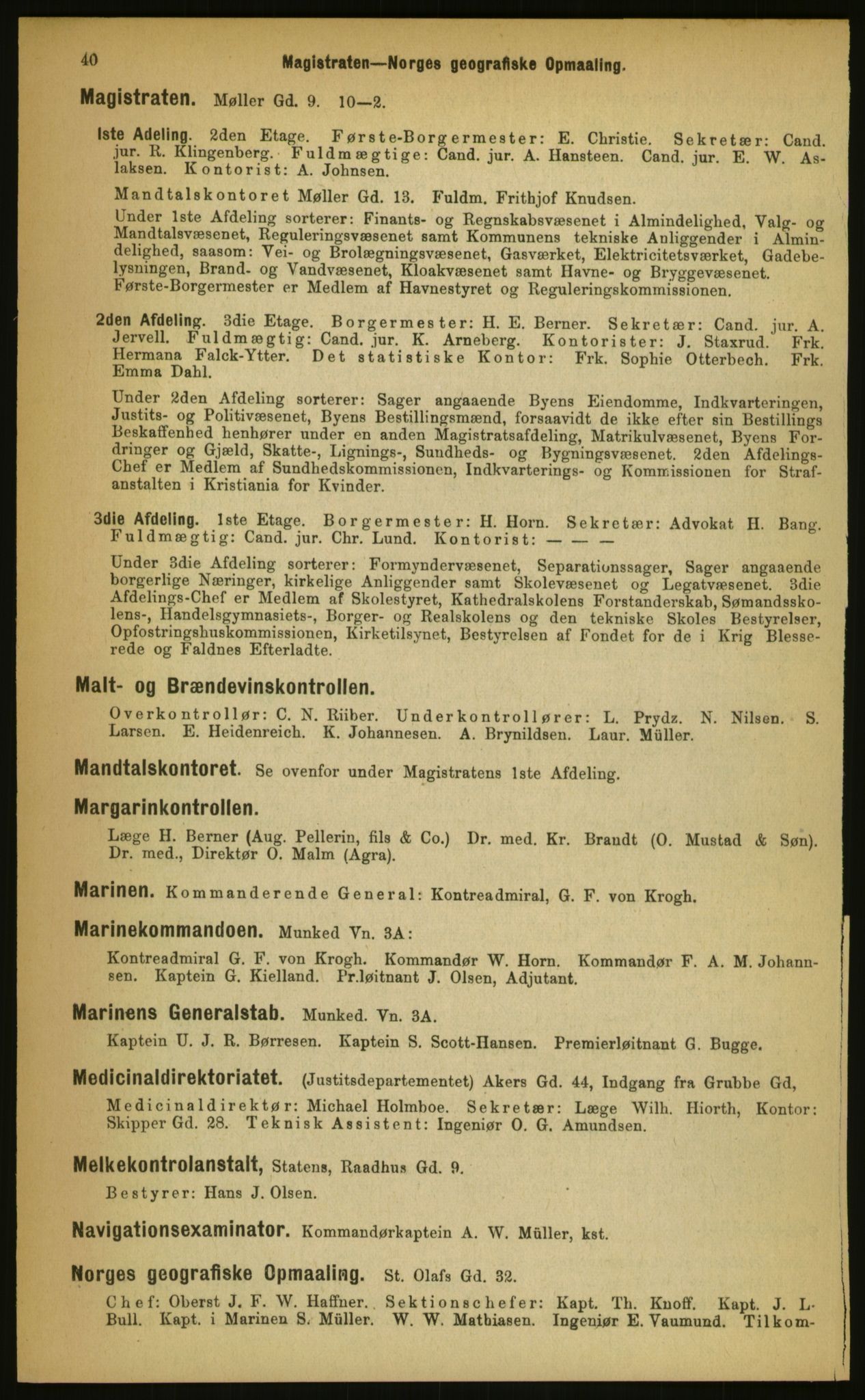 Kristiania/Oslo adressebok, PUBL/-, 1899, p. 40