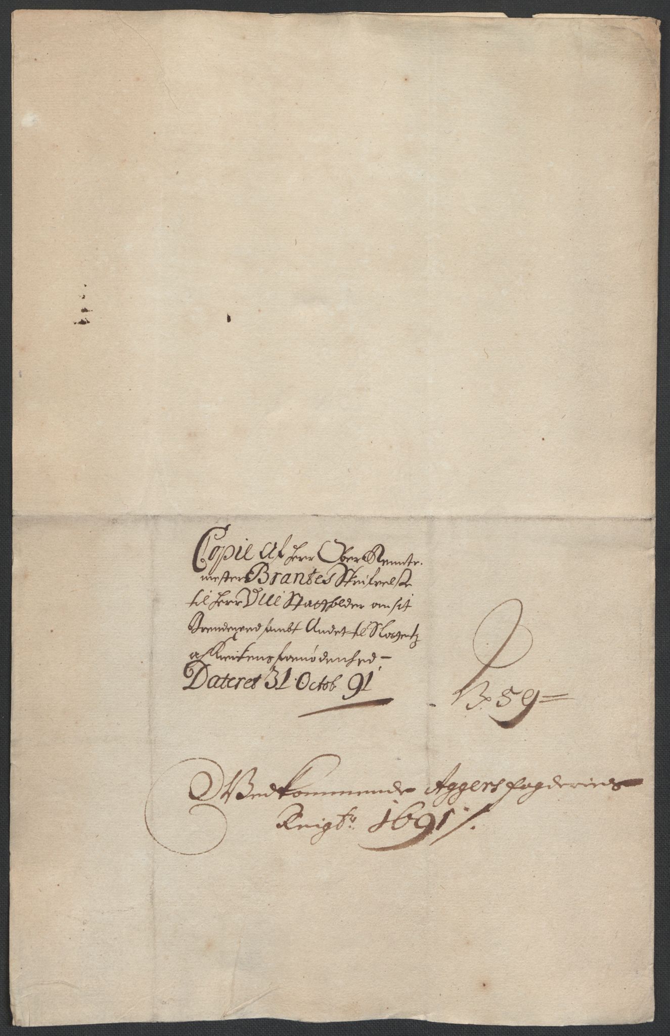 Rentekammeret inntil 1814, Reviderte regnskaper, Fogderegnskap, AV/RA-EA-4092/R08/L0425: Fogderegnskap Aker, 1690-1691, p. 187