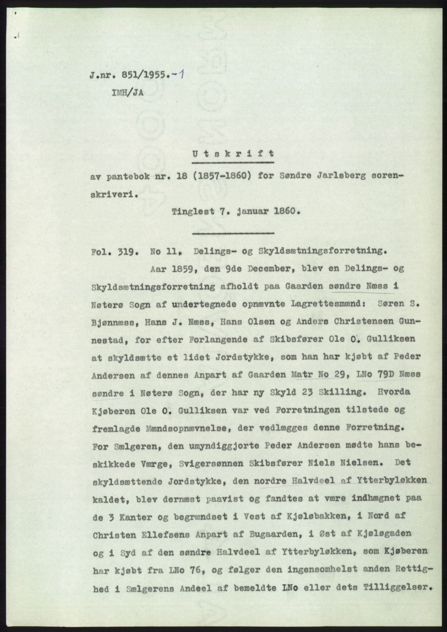 Statsarkivet i Kongsberg, SAKO/A-0001, 1955, p. 39