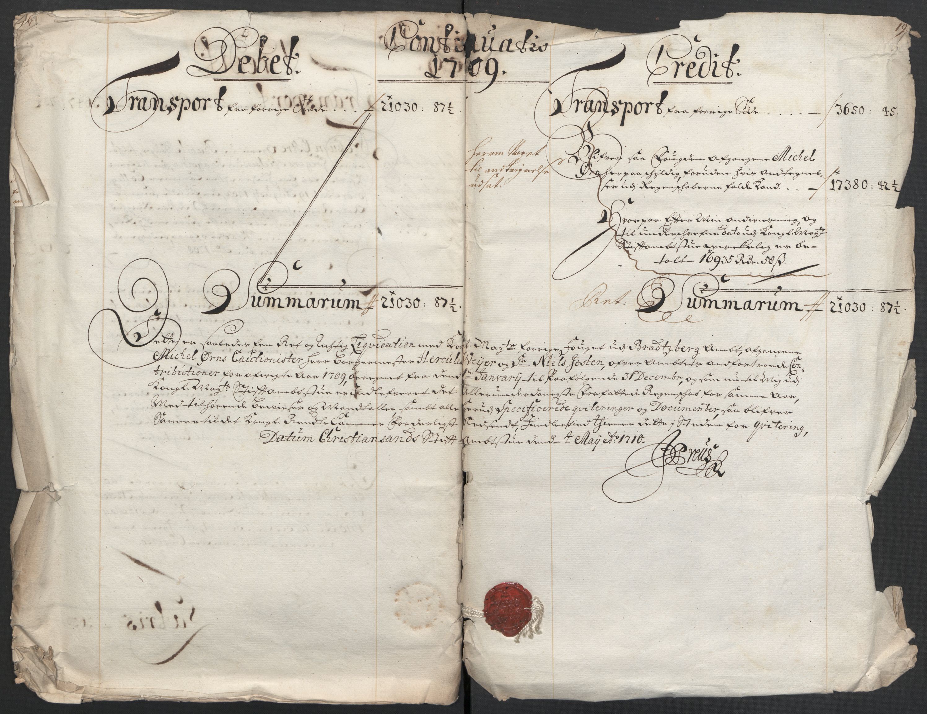 Rentekammeret inntil 1814, Reviderte regnskaper, Fogderegnskap, AV/RA-EA-4092/R36/L2118: Fogderegnskap Øvre og Nedre Telemark og Bamble, 1708-1709, p. 162