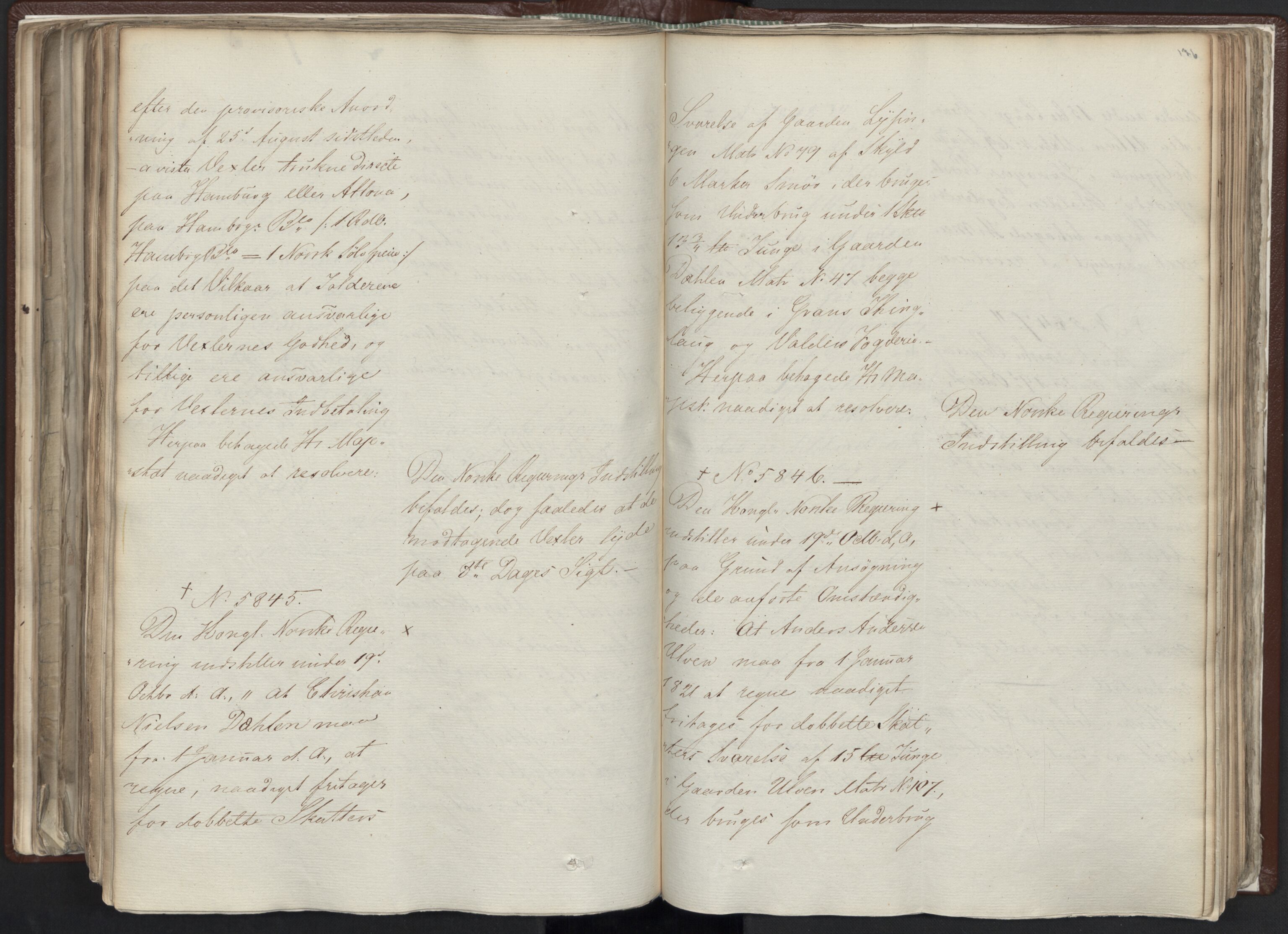 Statsrådssekretariatet, AV/RA-S-1001/A/Ab/L0012: Kgl. res. nr. 5679-6008 II, 1821, p. 175b-176a