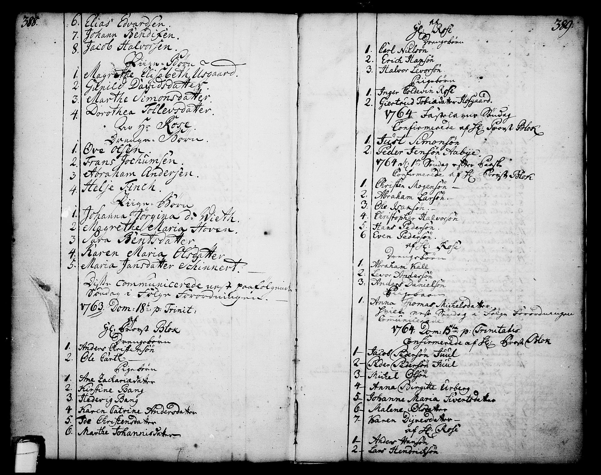 Skien kirkebøker, SAKO/A-302/F/Fa/L0003: Parish register (official) no. 3, 1755-1791, p. 388-389
