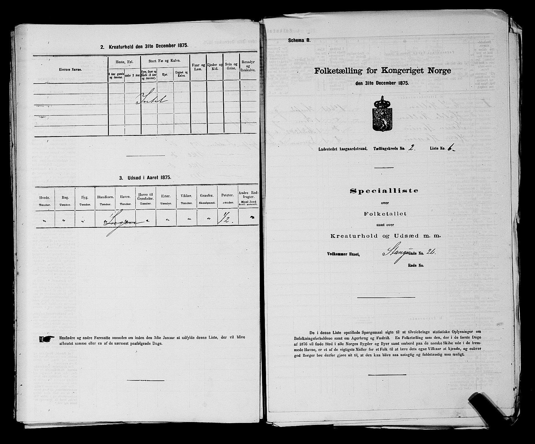 SAKO, 1875 census for 0704B Borre/Åsgårdstrand, 1875, p. 109