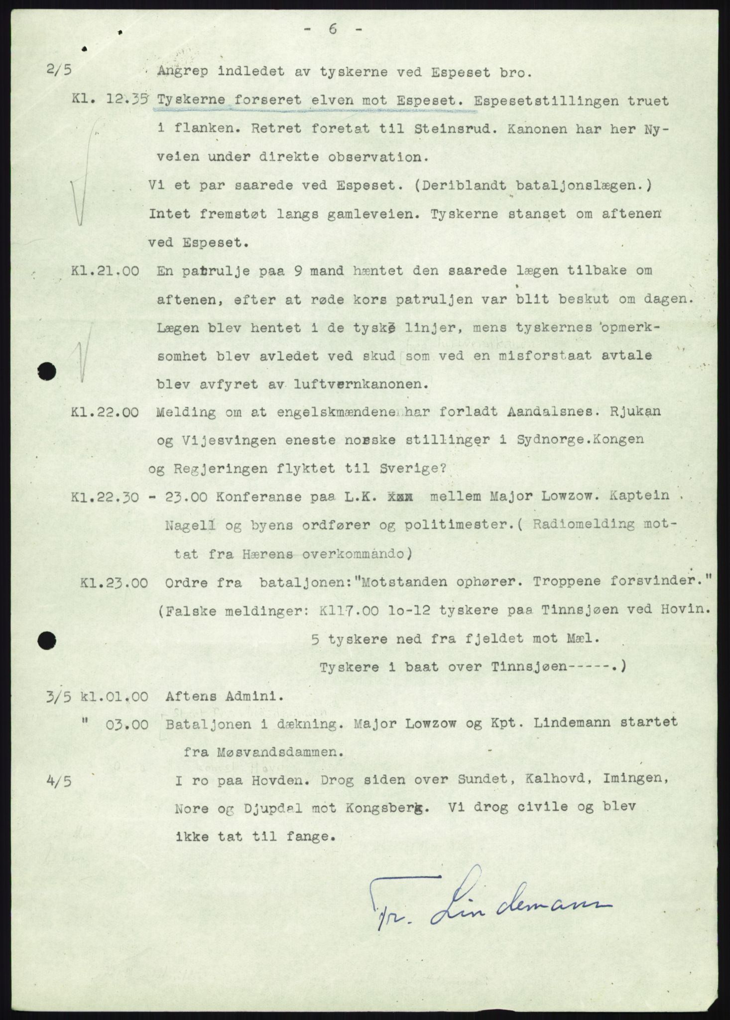Forsvaret, Forsvarets krigshistoriske avdeling, AV/RA-RAFA-2017/Y/Yb/L0056: II-C-11-136-139  -  1. Divisjon, 1940-1957, p. 1820