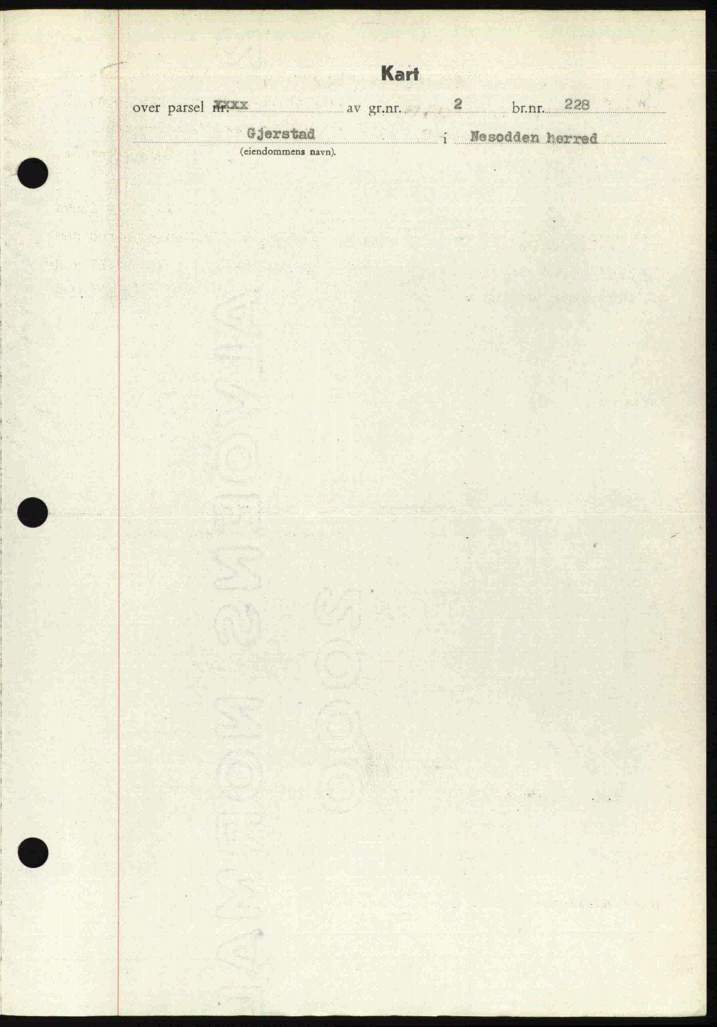 Follo sorenskriveri, SAO/A-10274/G/Ga/Gaa/L0085: Mortgage book no. I 85, 1948-1948, Diary no: : 3906/1948