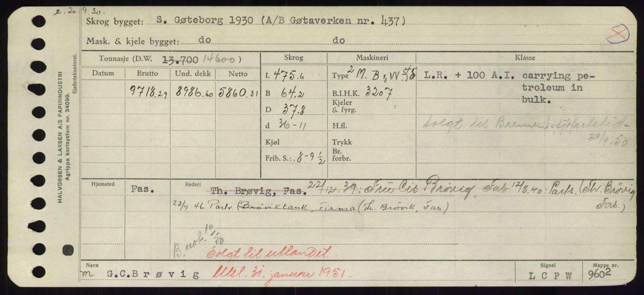 Sjøfartsdirektoratet med forløpere, Skipsmålingen, RA/S-1627/H/Hd/L0012: Fartøy, G-Glø, p. 9