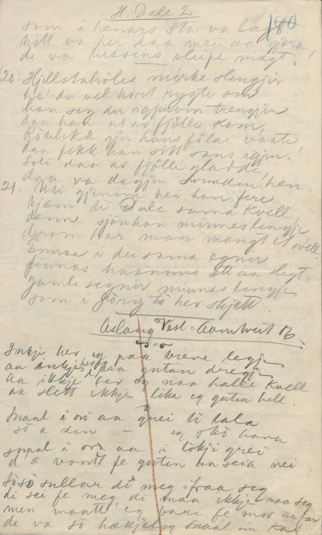 Rikard Berge, TEMU/TGM-A-1003/F/L0004/0044: 101-159 / 147 Visa om Storegut 4 vers. Også diverse kjelder. , 1906-1908, p. 180