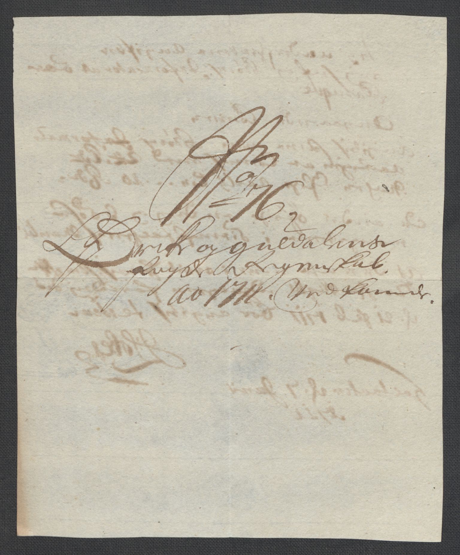 Rentekammeret inntil 1814, Reviderte regnskaper, Fogderegnskap, AV/RA-EA-4092/R60/L3962: Fogderegnskap Orkdal og Gauldal, 1711, p. 228