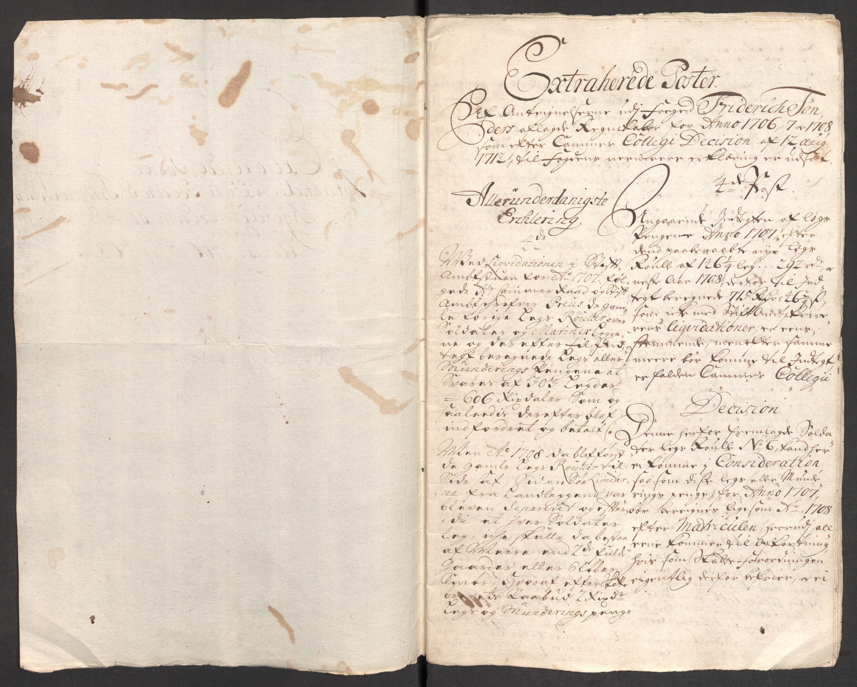 Rentekammeret inntil 1814, Reviderte regnskaper, Fogderegnskap, AV/RA-EA-4092/R47/L2861: Fogderegnskap Ryfylke, 1706-1709, p. 322