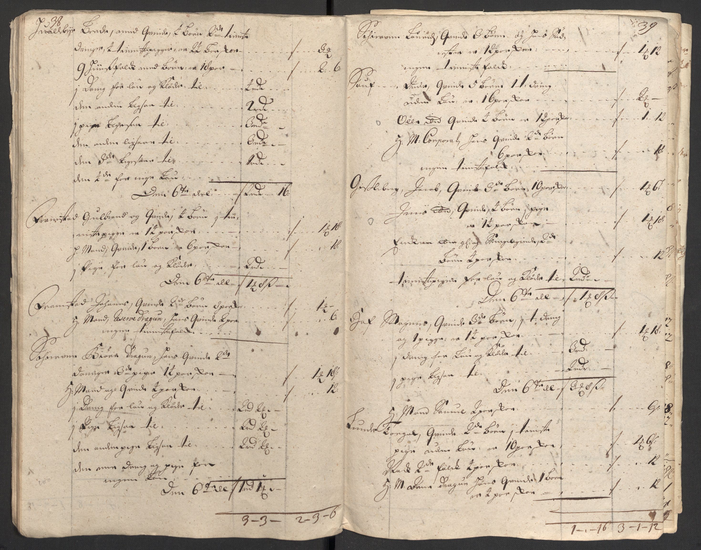 Rentekammeret inntil 1814, Reviderte regnskaper, Fogderegnskap, AV/RA-EA-4092/R18/L1308: Fogderegnskap Hadeland, Toten og Valdres, 1711, p. 312