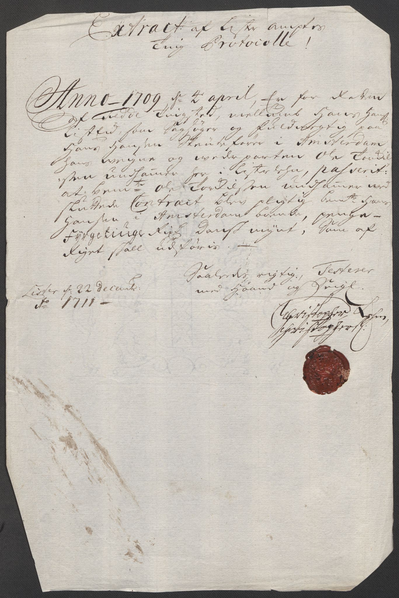 Rentekammeret inntil 1814, Reviderte regnskaper, Fogderegnskap, RA/EA-4092/R43/L2554: Fogderegnskap Lista og Mandal, 1711, p. 34