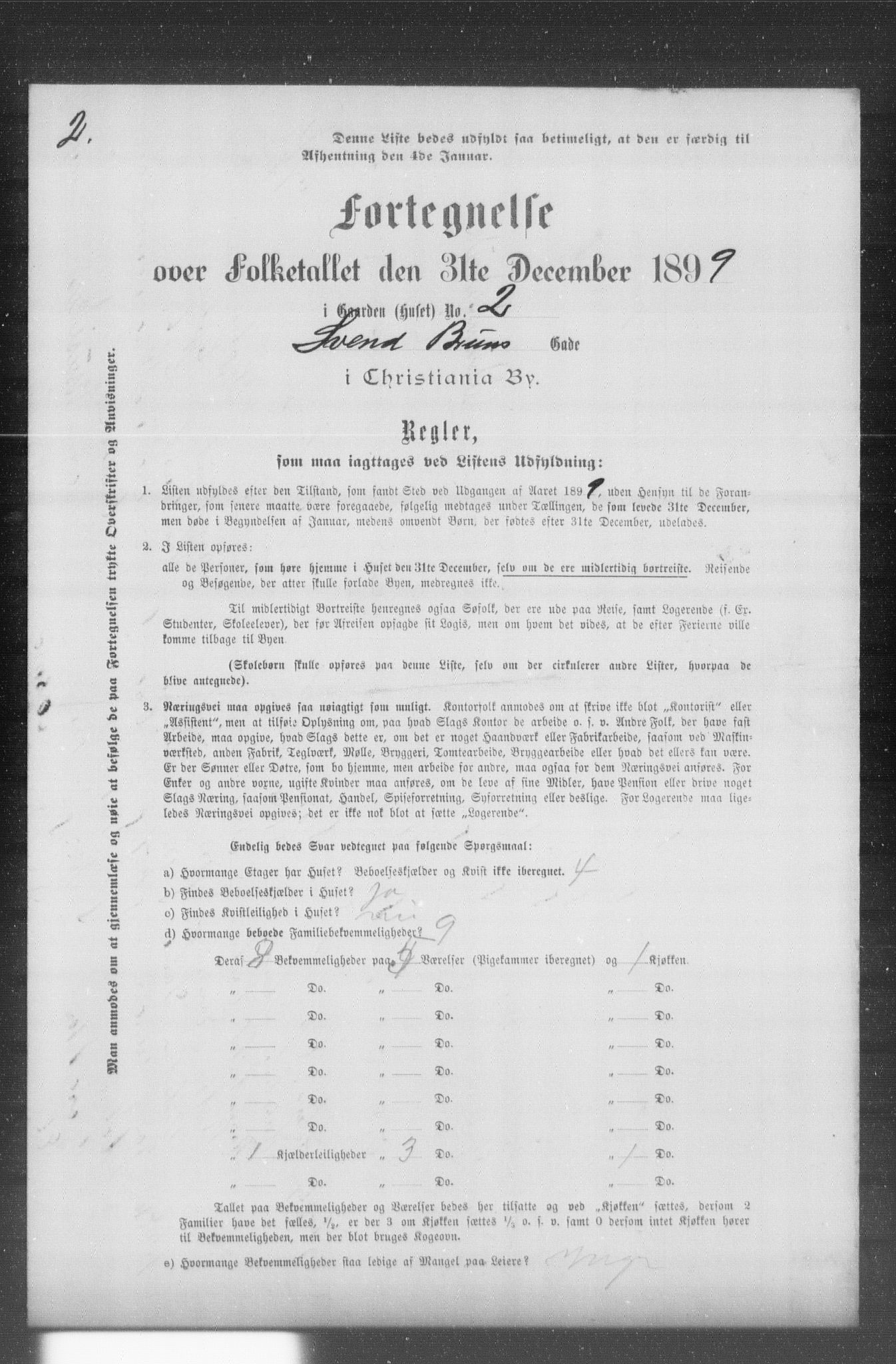 OBA, Municipal Census 1899 for Kristiania, 1899, p. 13653