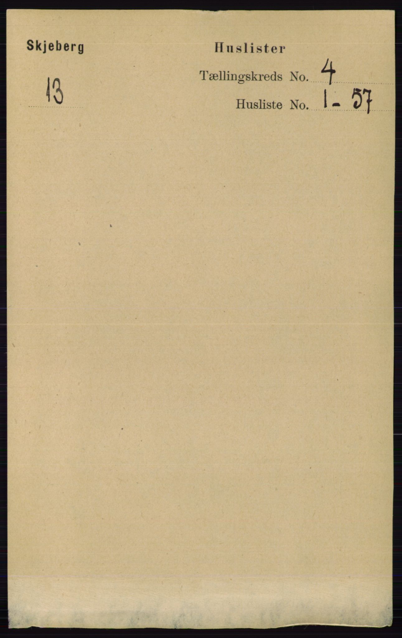 RA, 1891 census for 0115 Skjeberg, 1891, p. 1804