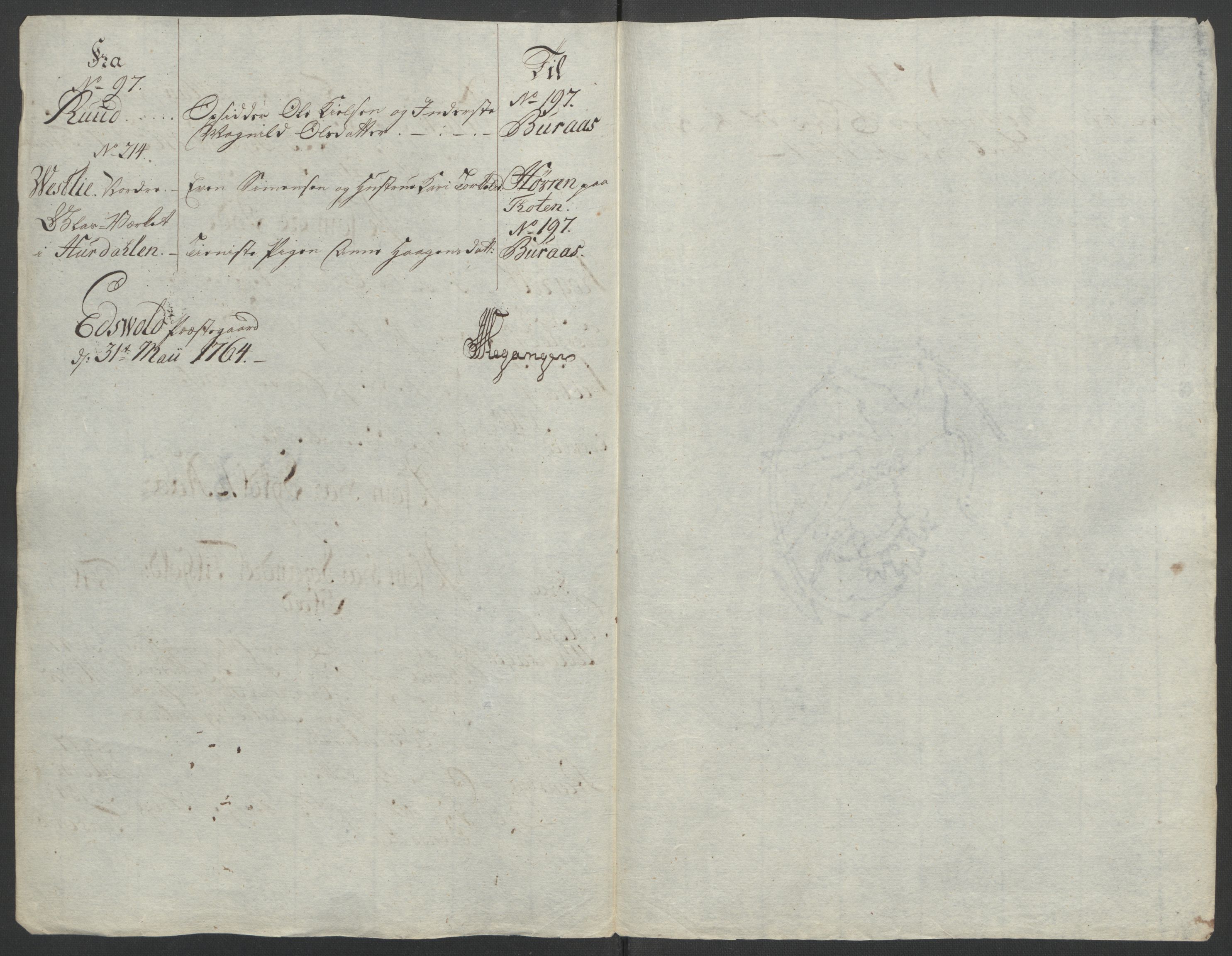 Rentekammeret inntil 1814, Reviderte regnskaper, Fogderegnskap, RA/EA-4092/R12/L0804: Ekstraskatten Øvre Romerike, 1764, p. 163