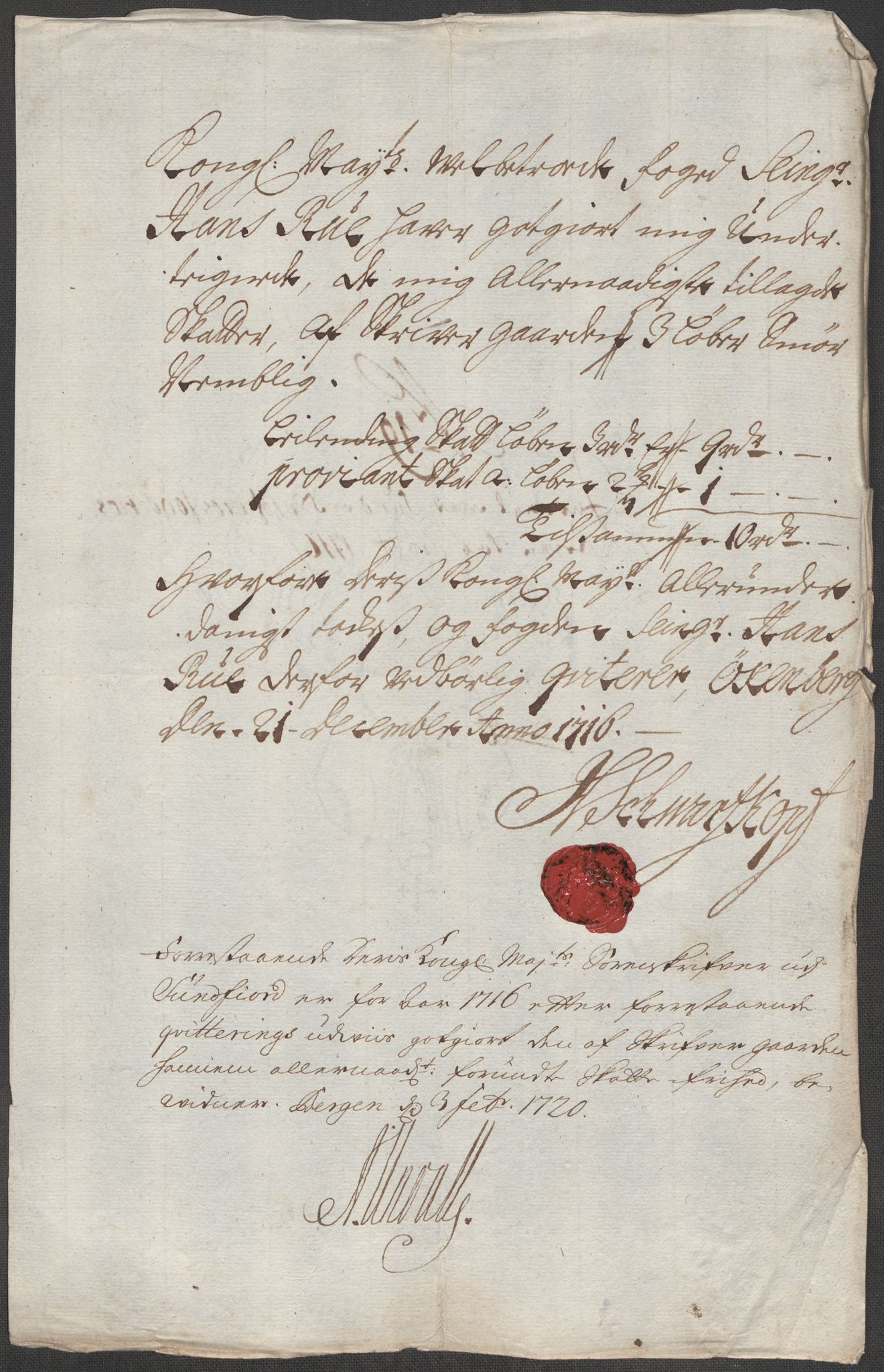 Rentekammeret inntil 1814, Reviderte regnskaper, Fogderegnskap, RA/EA-4092/R53/L3440: Fogderegnskap Sunn- og Nordfjord, 1716, p. 109