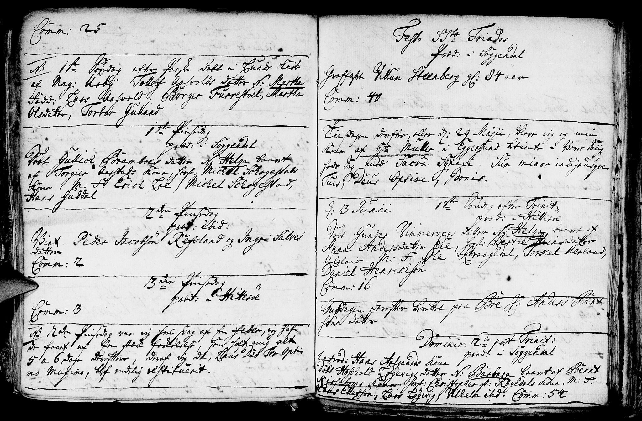 Sokndal sokneprestkontor, AV/SAST-A-101808: Parish register (official) no. A 1, 1729-1740