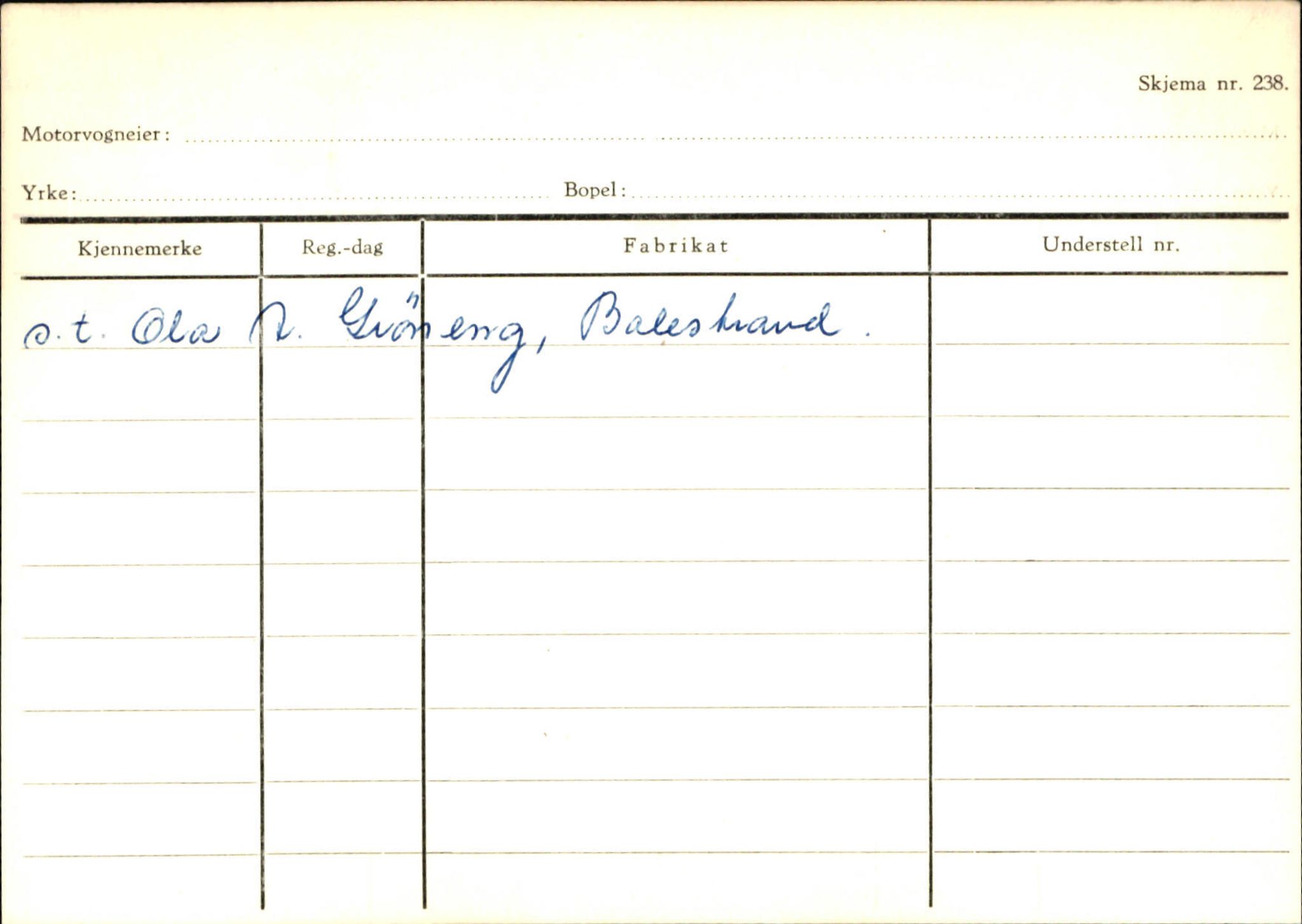 Statens vegvesen, Sogn og Fjordane vegkontor, AV/SAB-A-5301/4/F/L0132: Eigarregister Askvoll A-Å. Balestrand A-Å, 1945-1975, p. 1774