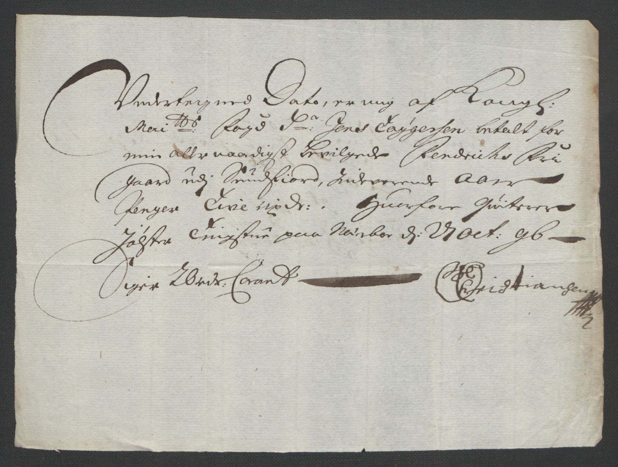 Rentekammeret inntil 1814, Reviderte regnskaper, Fogderegnskap, AV/RA-EA-4092/R53/L3422: Fogderegnskap Sunn- og Nordfjord, 1695-1696, p. 383