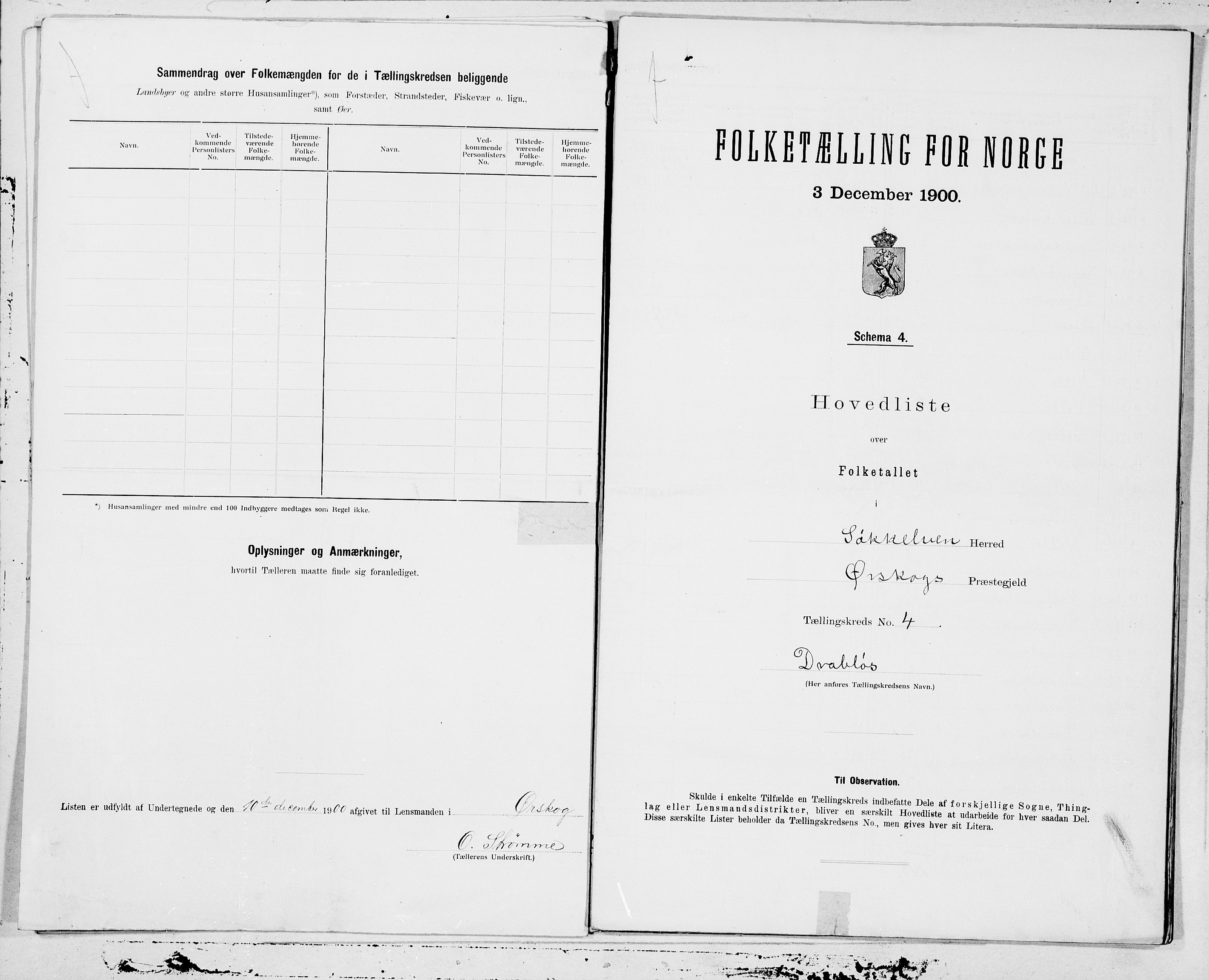 SAT, 1900 census for Sykkylven, 1900, p. 10