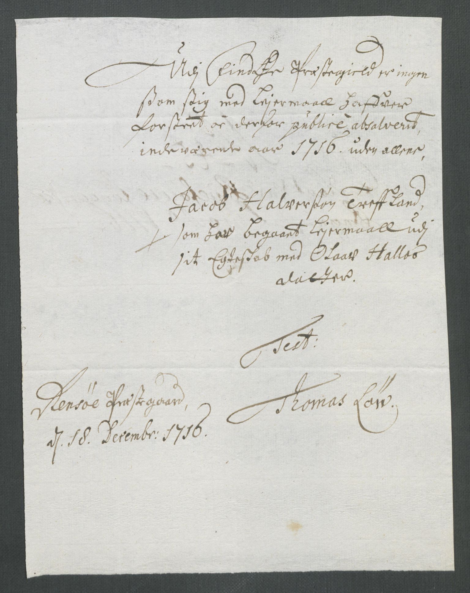 Rentekammeret inntil 1814, Reviderte regnskaper, Fogderegnskap, AV/RA-EA-4092/R47/L2869: Fogderegnskap Ryfylke, 1716, p. 268