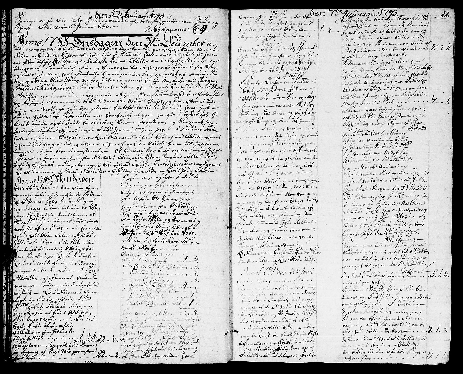 Solør og Odalen sorenskriveri, AV/SAH-TING-026/J/Ja/L0006: Skifteprotokoll, 1792-1796, p. 21b-22a