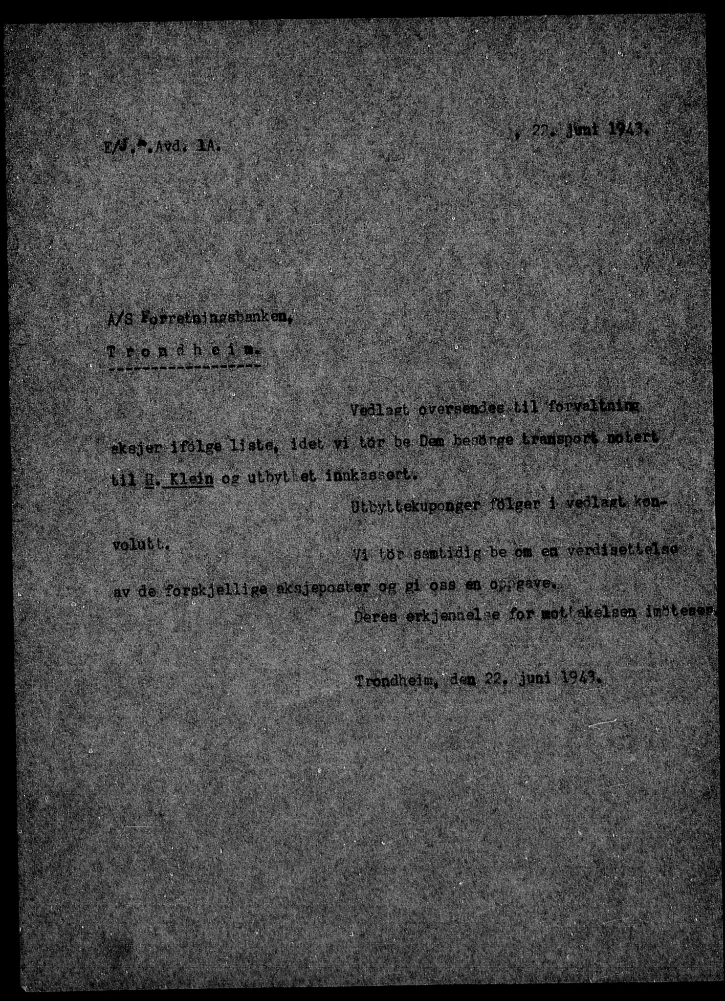 Justisdepartementet, Tilbakeføringskontoret for inndratte formuer, AV/RA-S-1564/H/Hc/Hca/L0902: --, 1945-1947, p. 285