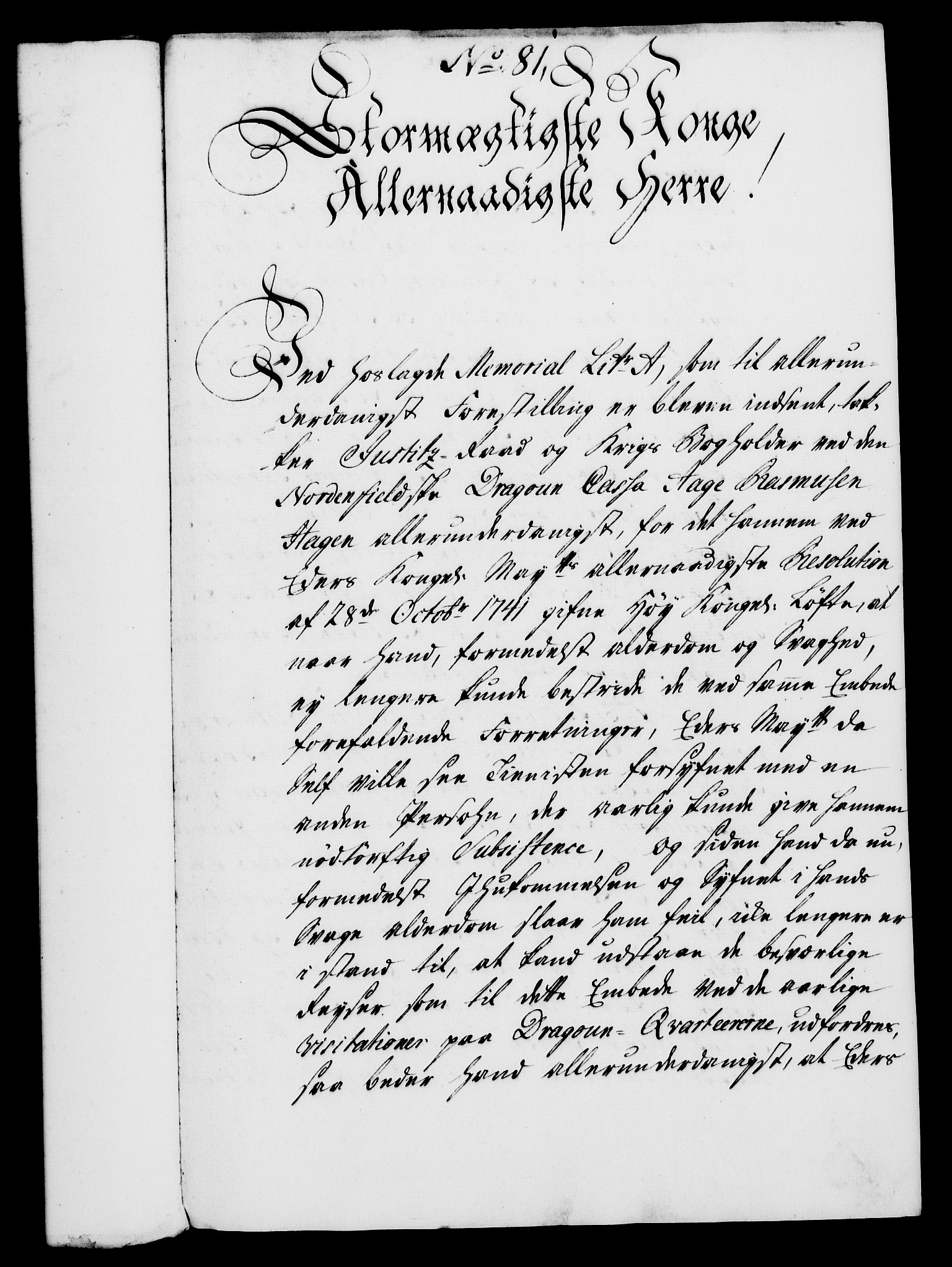 Rentekammeret, Kammerkanselliet, AV/RA-EA-3111/G/Gf/Gfa/L0028: Norsk relasjons- og resolusjonsprotokoll (merket RK 52.28), 1745-1746, p. 502