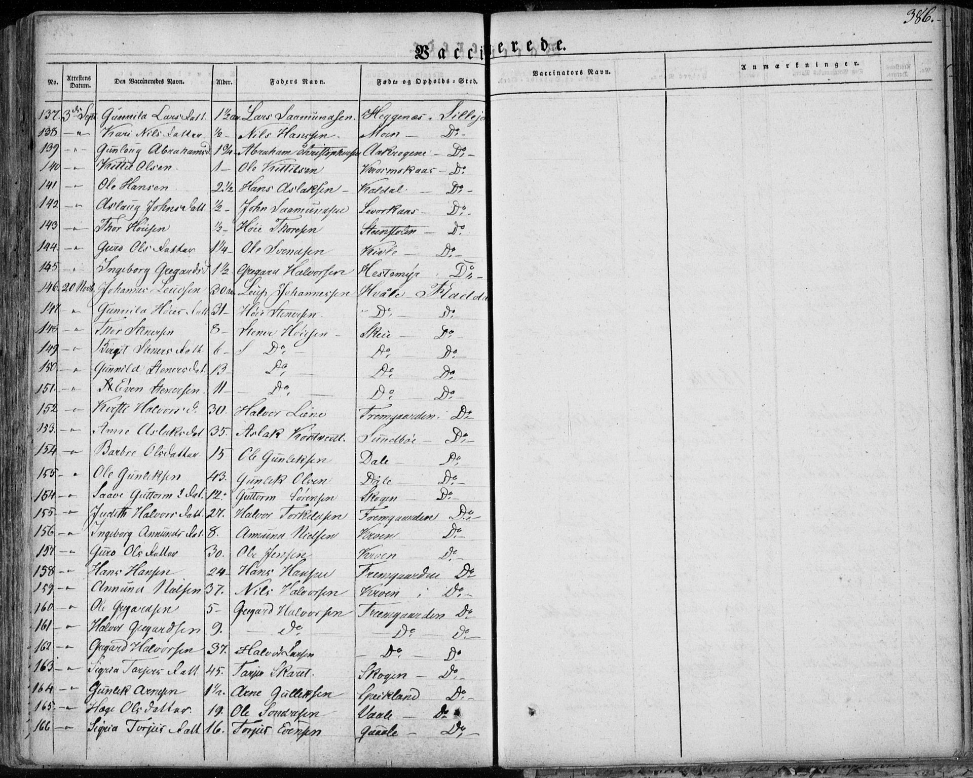 Seljord kirkebøker, SAKO/A-20/F/Fa/L0011: Parish register (official) no. I 11, 1831-1849, p. 386