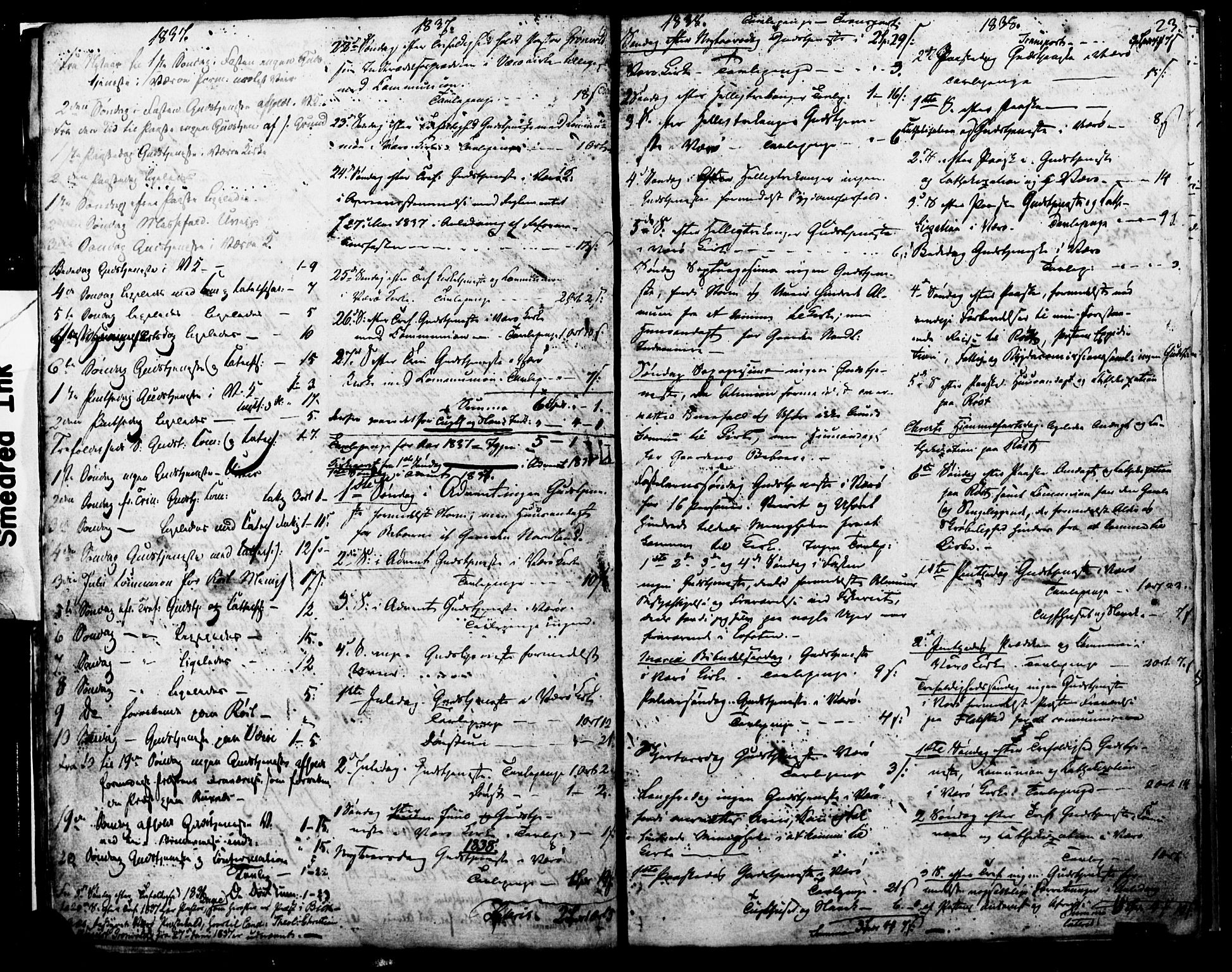 Ministerialprotokoller, klokkerbøker og fødselsregistre - Nordland, SAT/A-1459/807/L0119: Parish register (official) no. 807A02, 1800-1821, p. 23