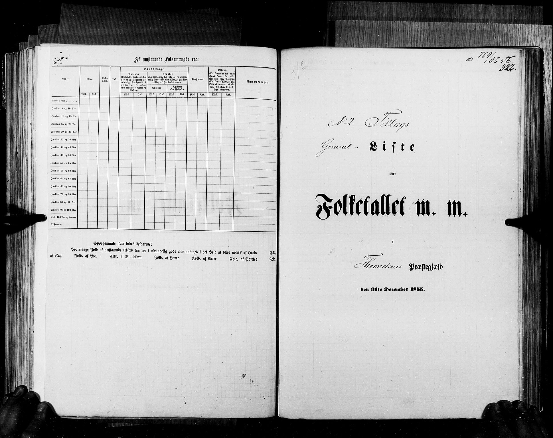 RA, Census 1855, vol. 6B: Nordland amt og Finnmarken amt, 1855, p. 322