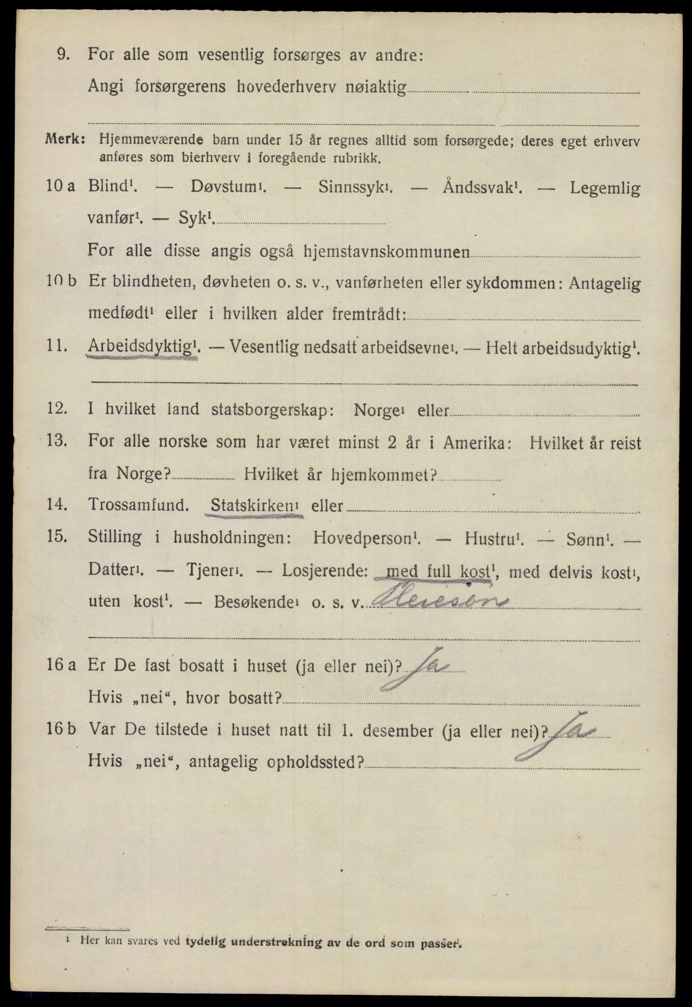 SAO, 1920 census for Glemmen, 1920, p. 23748