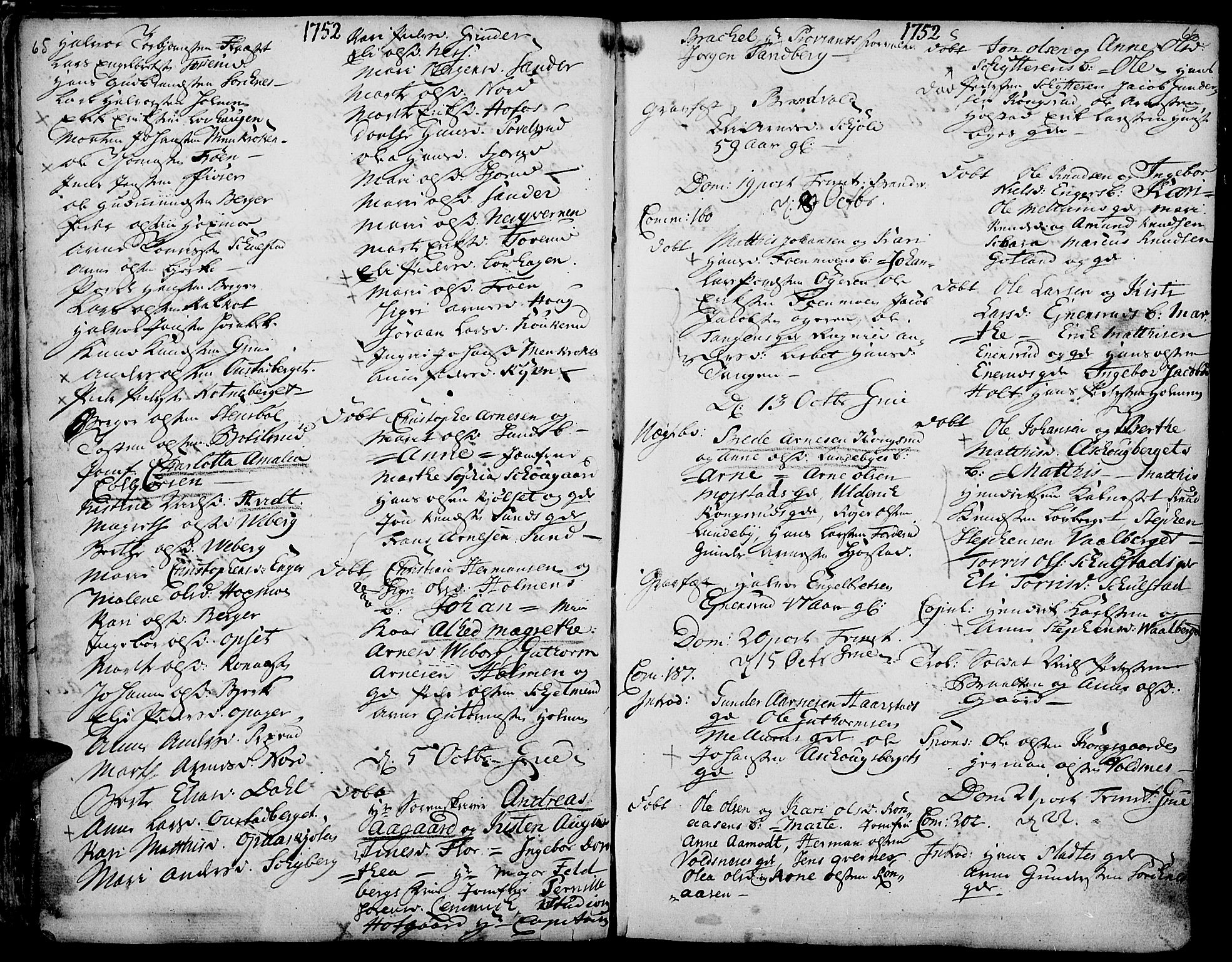 Grue prestekontor, AV/SAH-PREST-036/H/Ha/Haa/L0002: Parish register (official) no. 2, 1749-1774, p. 65-66