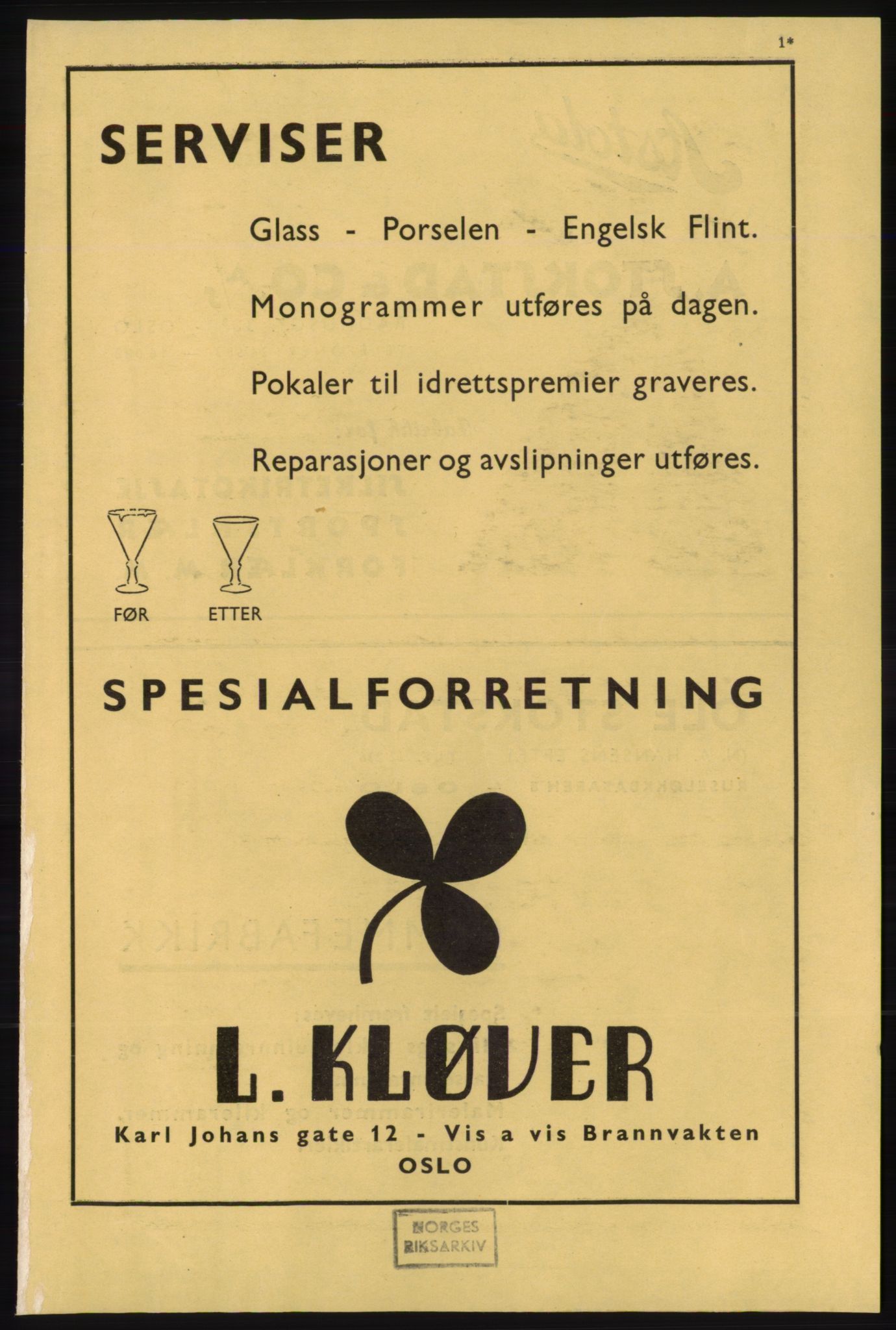 Kristiania/Oslo adressebok, PUBL/-, 1940, p. 3