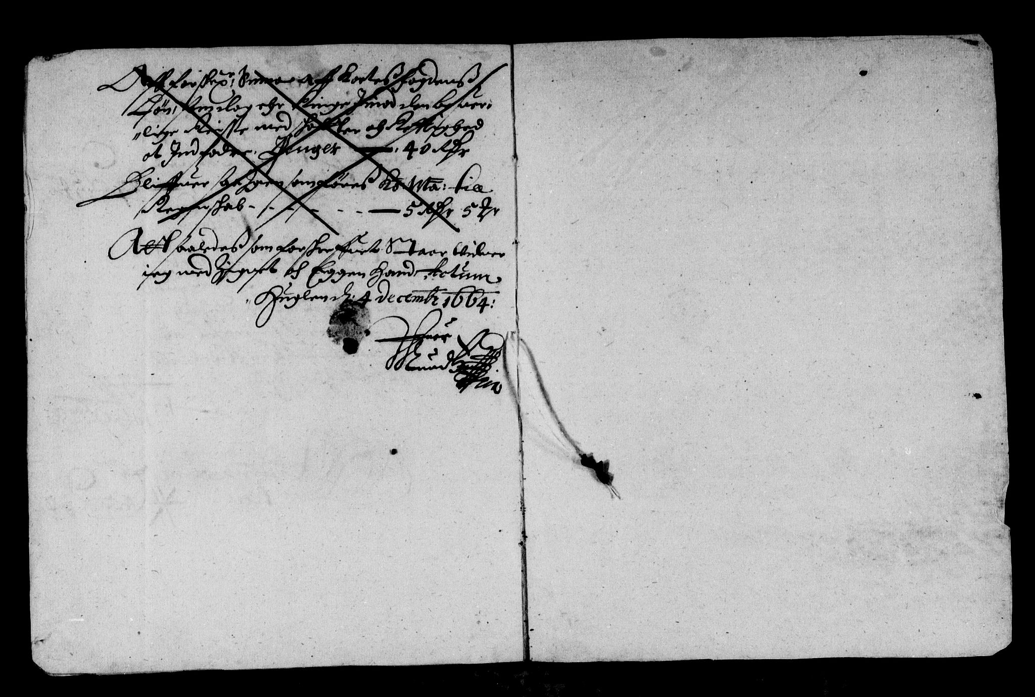 Rentekammeret inntil 1814, Reviderte regnskaper, Stiftamtstueregnskaper, Bergen stiftamt, AV/RA-EA-6043/R/Rc/L0014: Bergen stiftamt, 1664