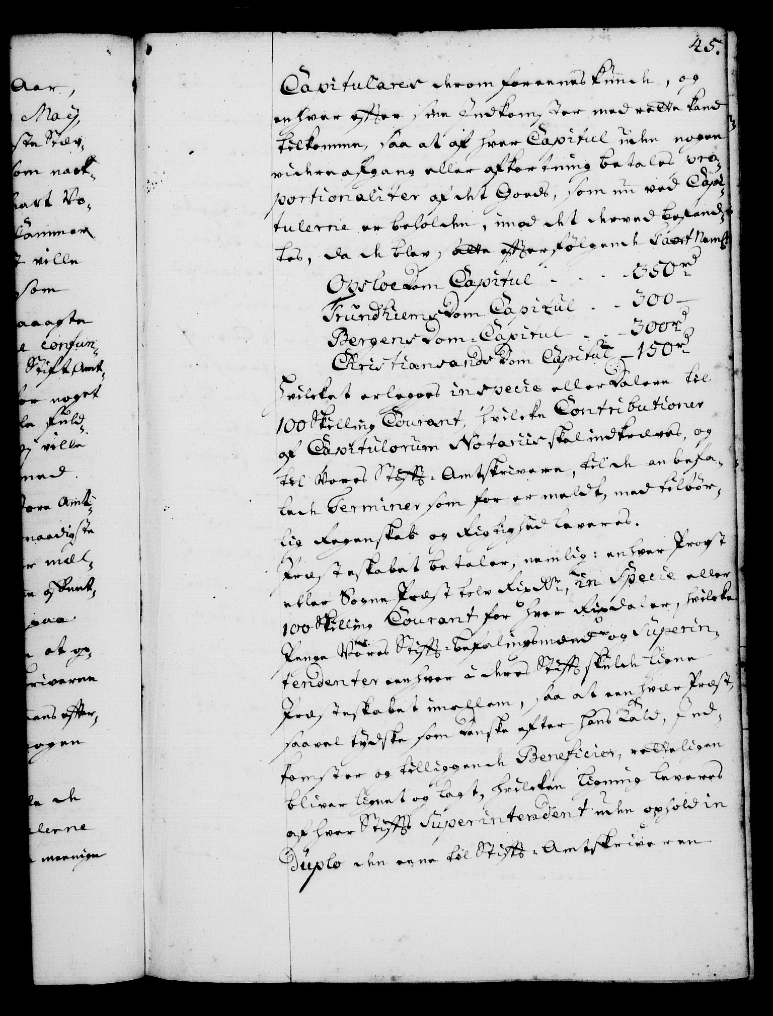 Rentekammeret, Kammerkanselliet, RA/EA-3111/G/Gg/Gga/L0001: Norsk ekspedisjonsprotokoll med register (merket RK 53.1), 1720-1723, p. 45