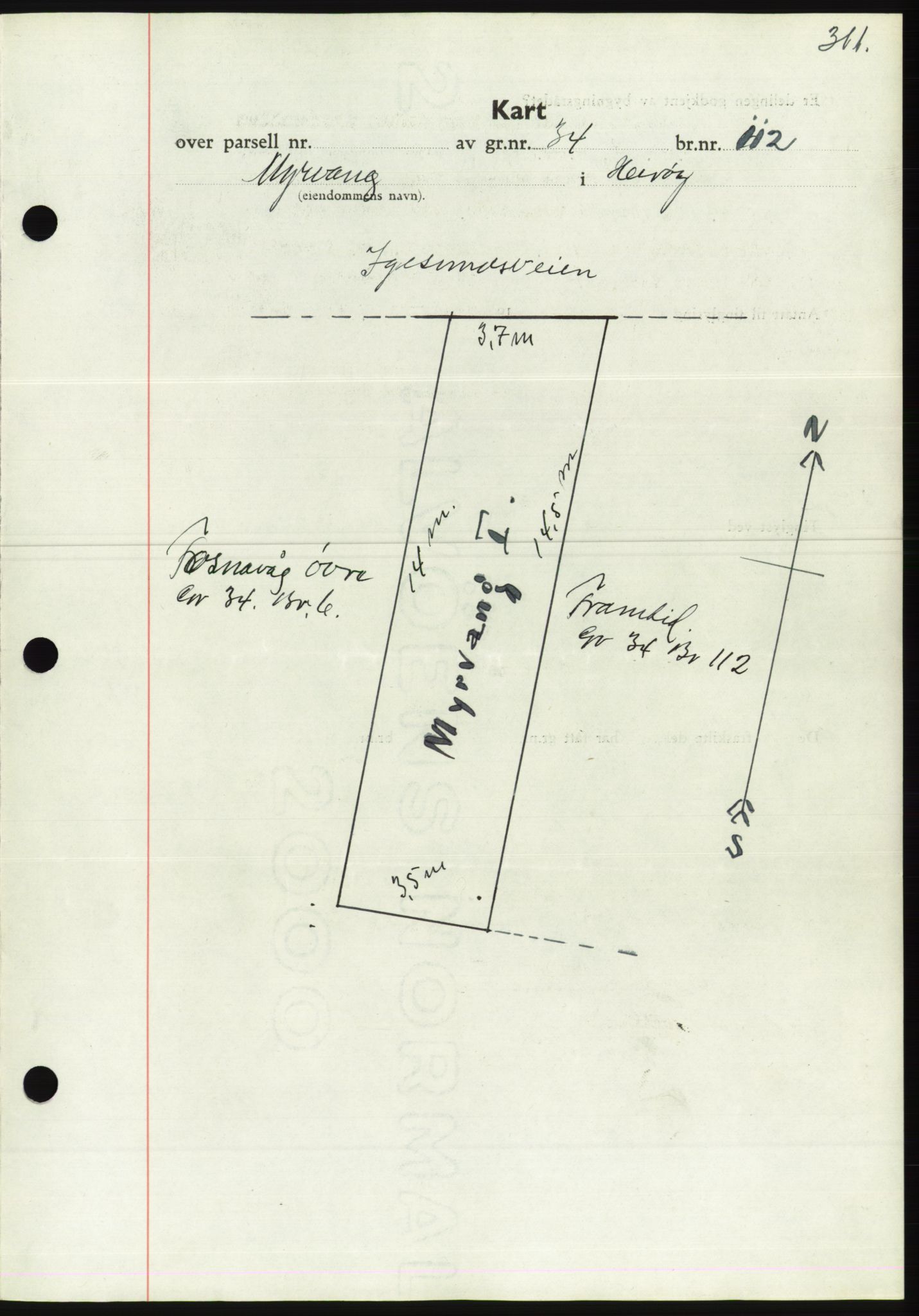 Søre Sunnmøre sorenskriveri, AV/SAT-A-4122/1/2/2C/L0066: Mortgage book no. 60, 1938-1938, Diary no: : 1458/1938