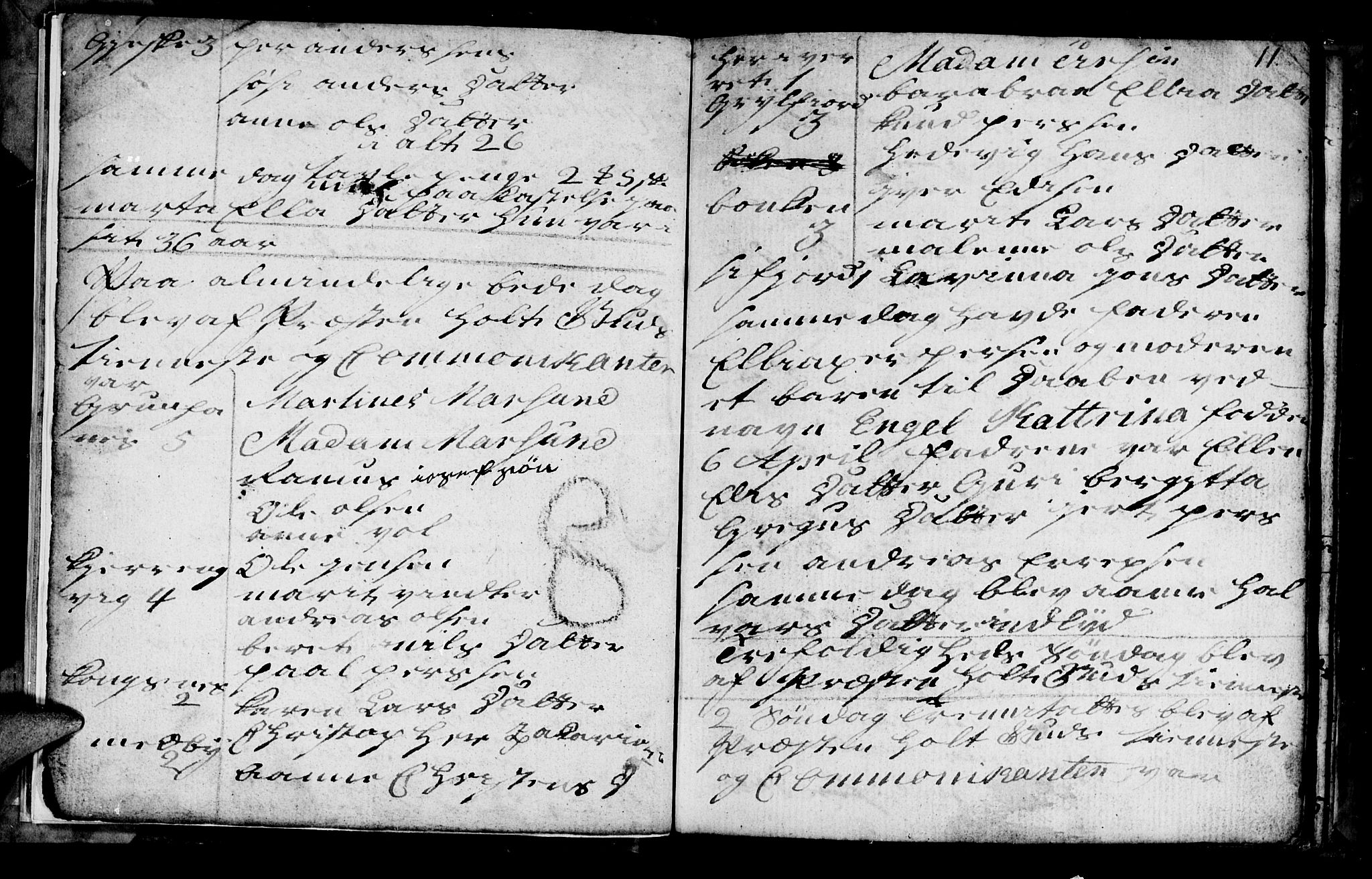 Berg sokneprestkontor, AV/SATØ-S-1318/G/Ga/Gab/L0010klokker: Parish register (copy) no. 10, 1783-1811, p. 11