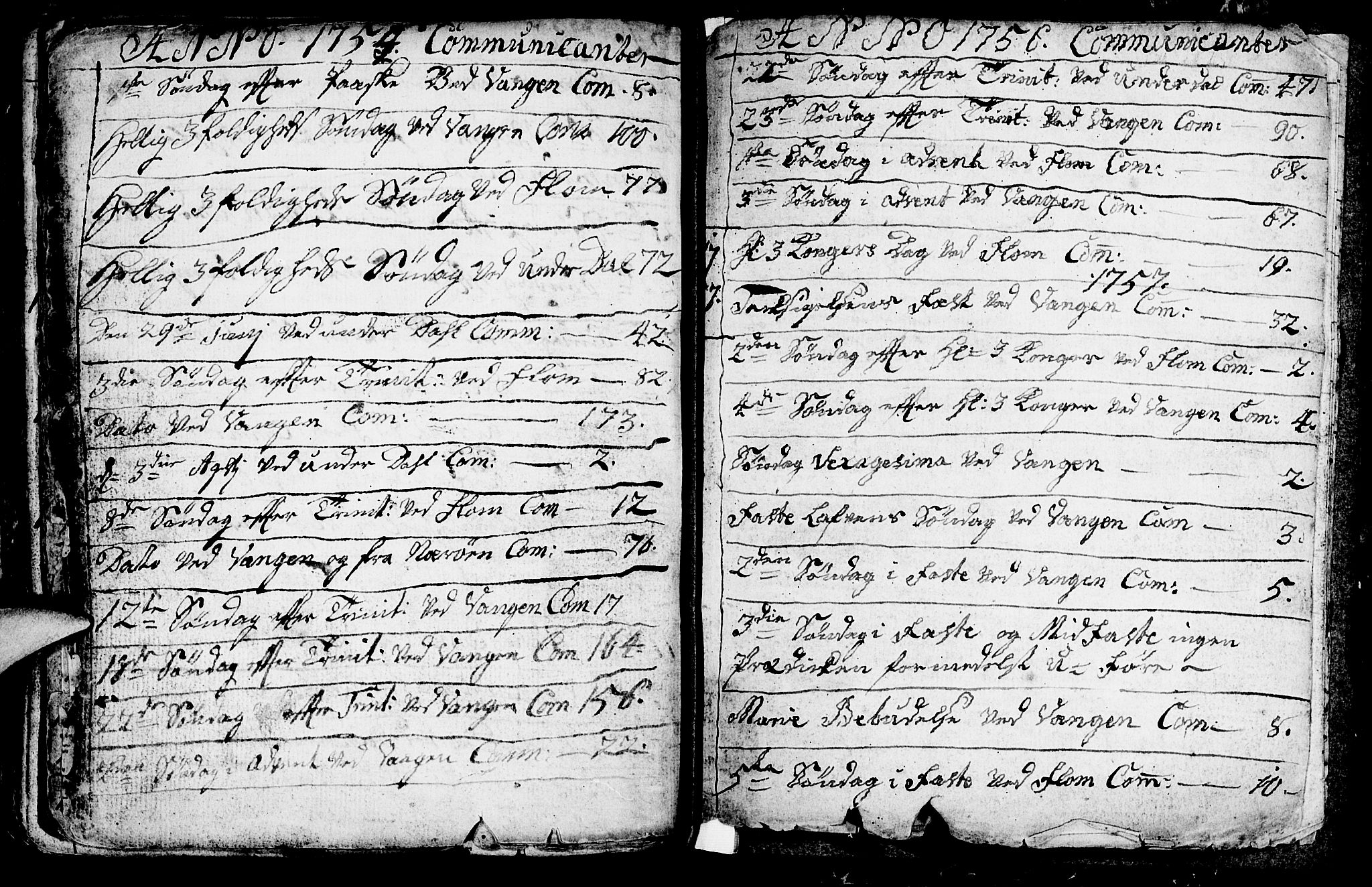 Aurland sokneprestembete, SAB/A-99937/H/Ha/Haa/L0003: Parish register (official) no. A 3, 1735-1761, p. 209