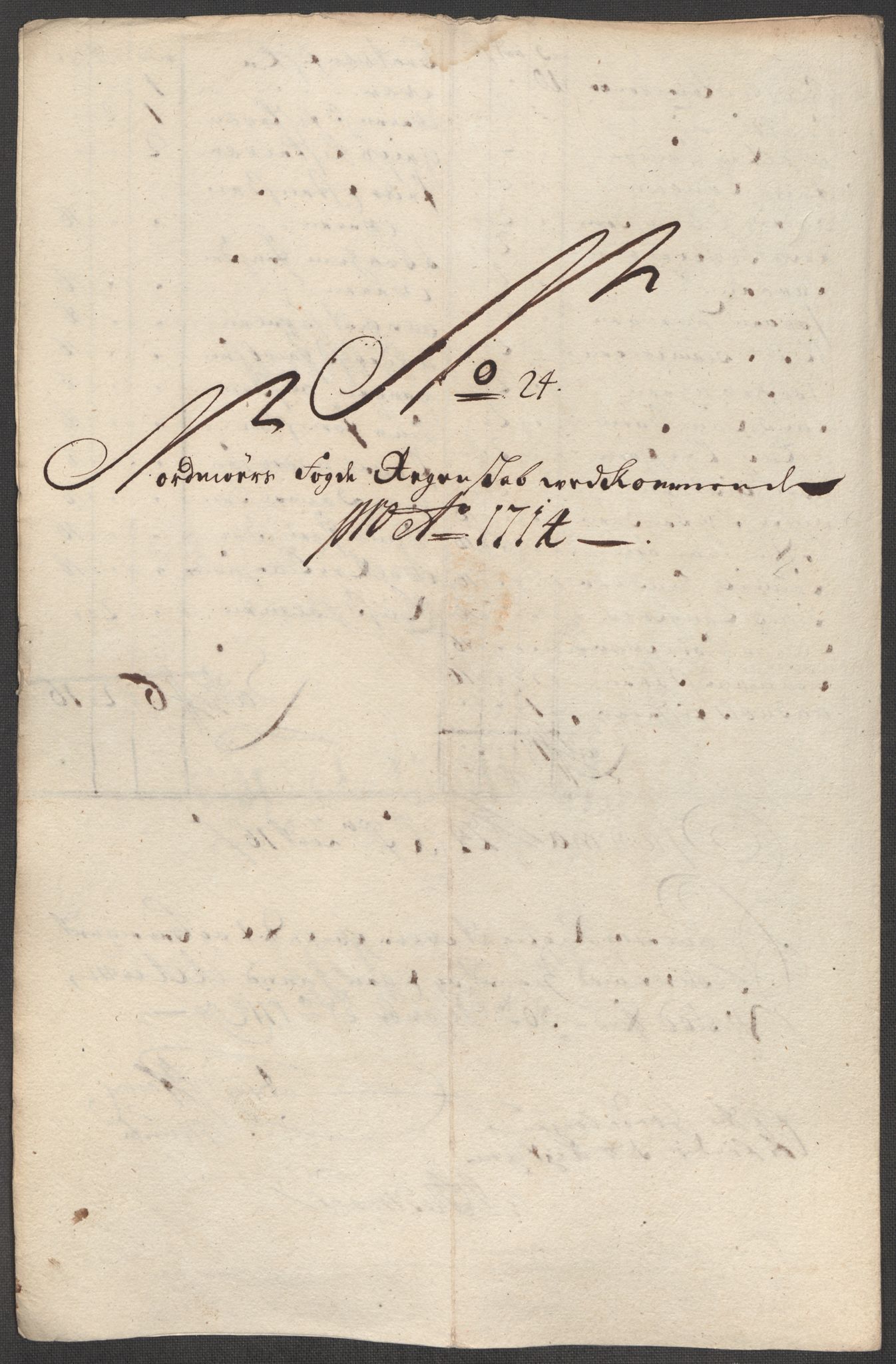 Rentekammeret inntil 1814, Reviderte regnskaper, Fogderegnskap, AV/RA-EA-4092/R56/L3748: Fogderegnskap Nordmøre, 1714-1715, p. 152